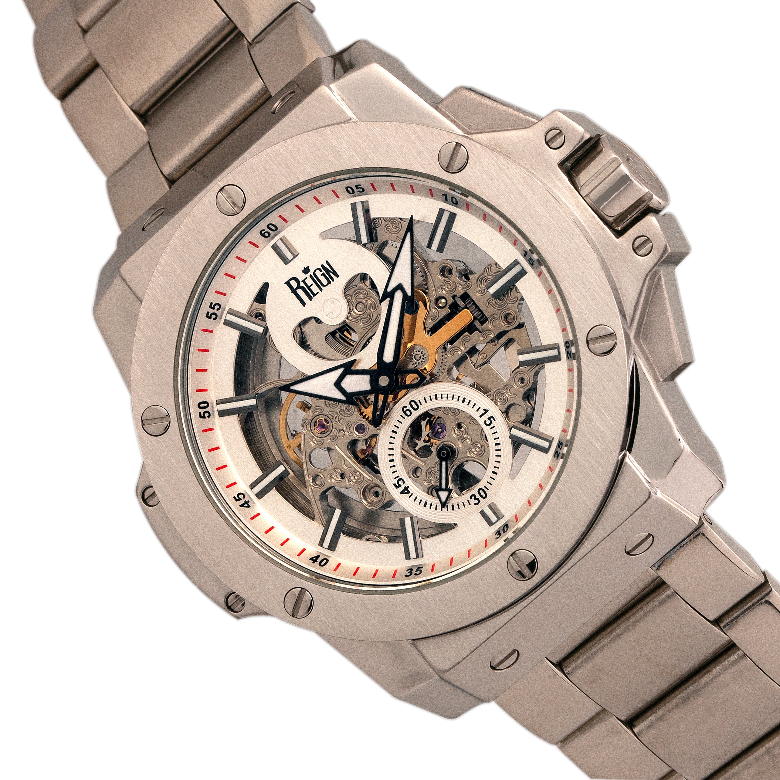 Commodus Bracelet Silver | Silver Dial - Image 4