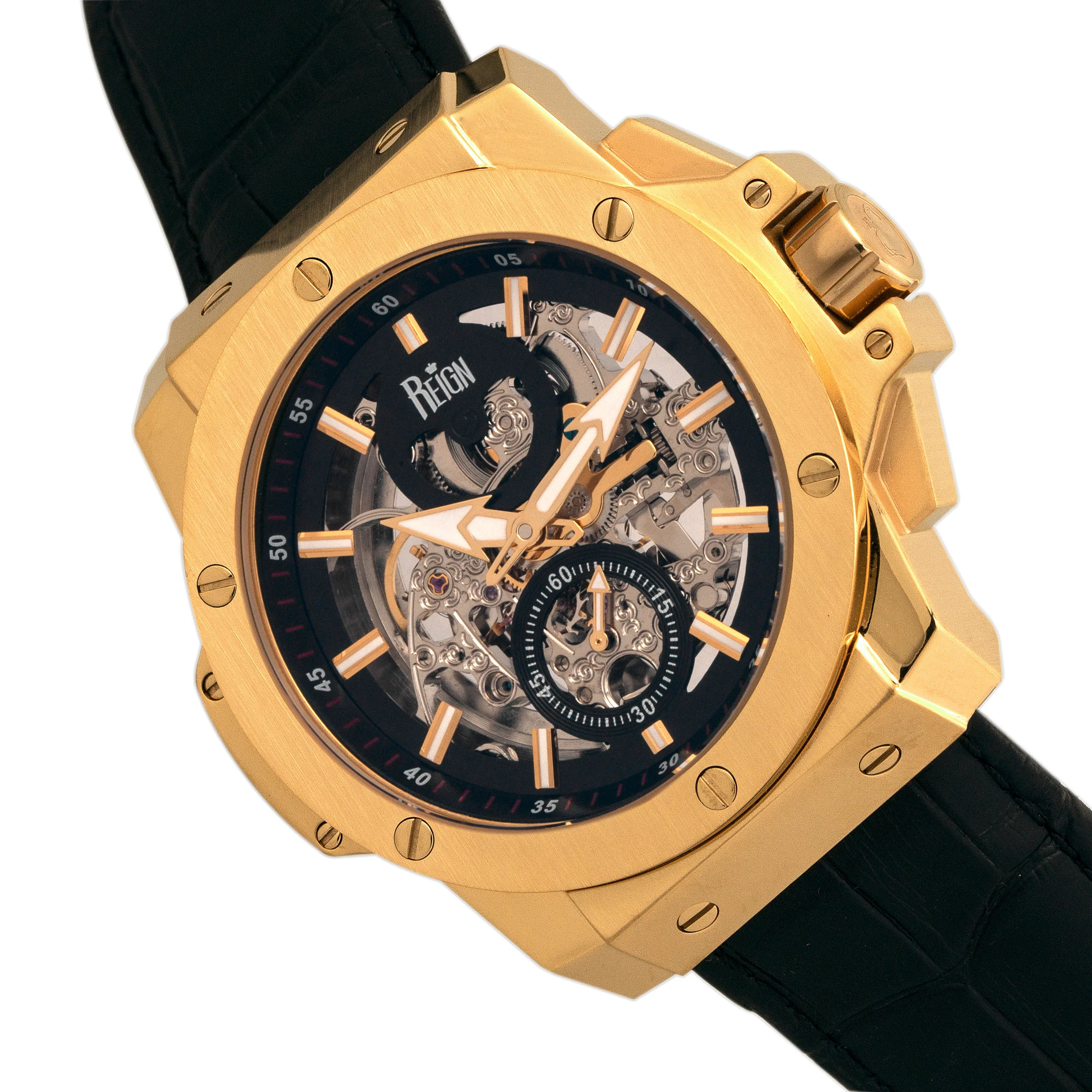 Commodus Gold/Black | Black Dial - Image 4