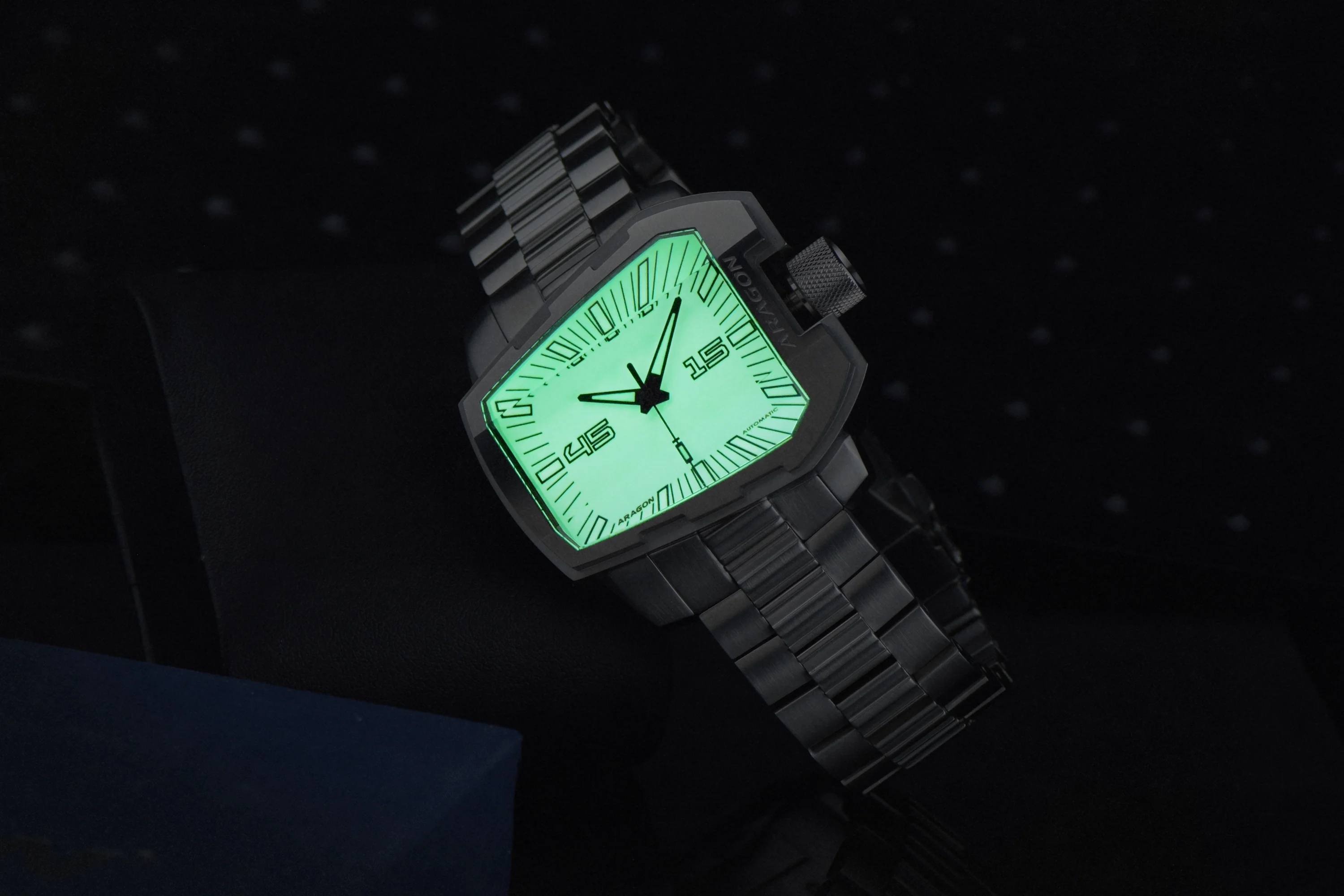 Concept S Automatic White lume glow green dial | White Lume Dial Dial - Image 3