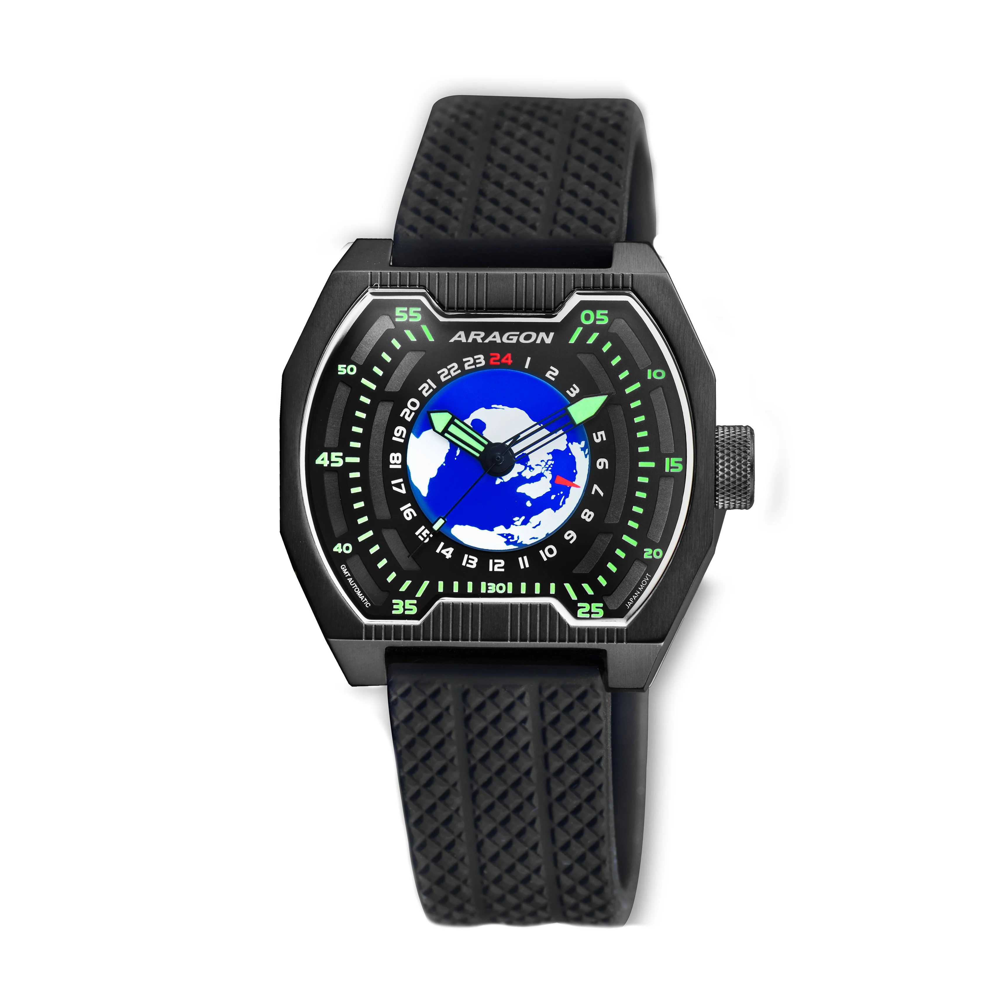 Concept S GMT NH34 Automatic Black Dial | Black Dial Dial - Image 4
