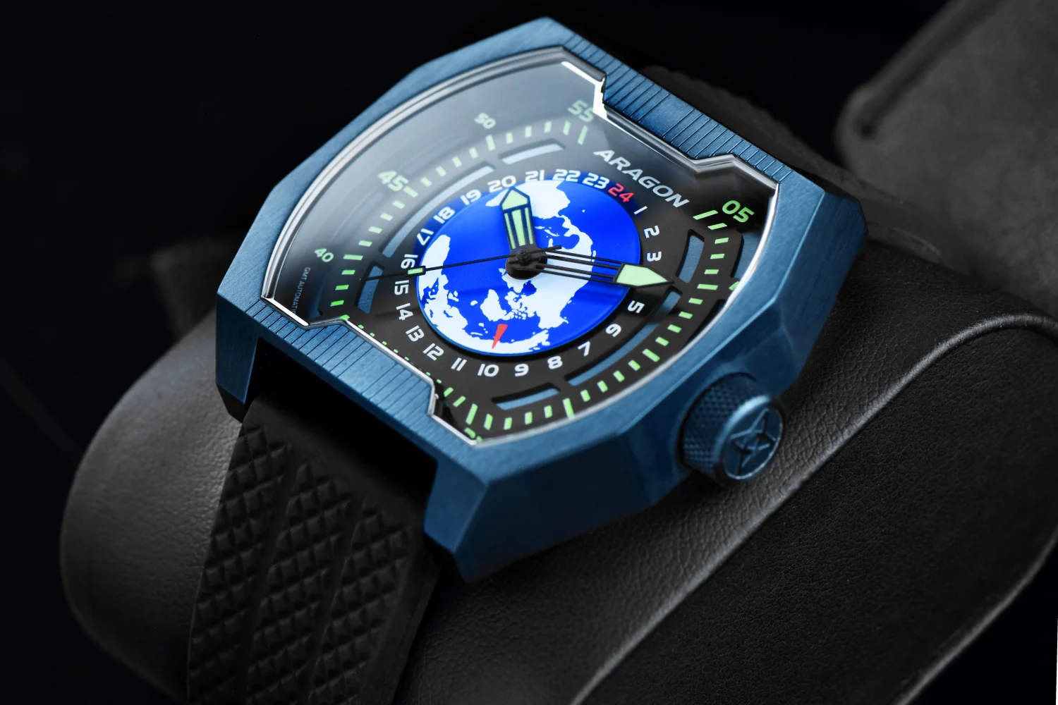 Concept S GMT NH34 Automatic Blue Dial | Blue / Black Dial - Image 3