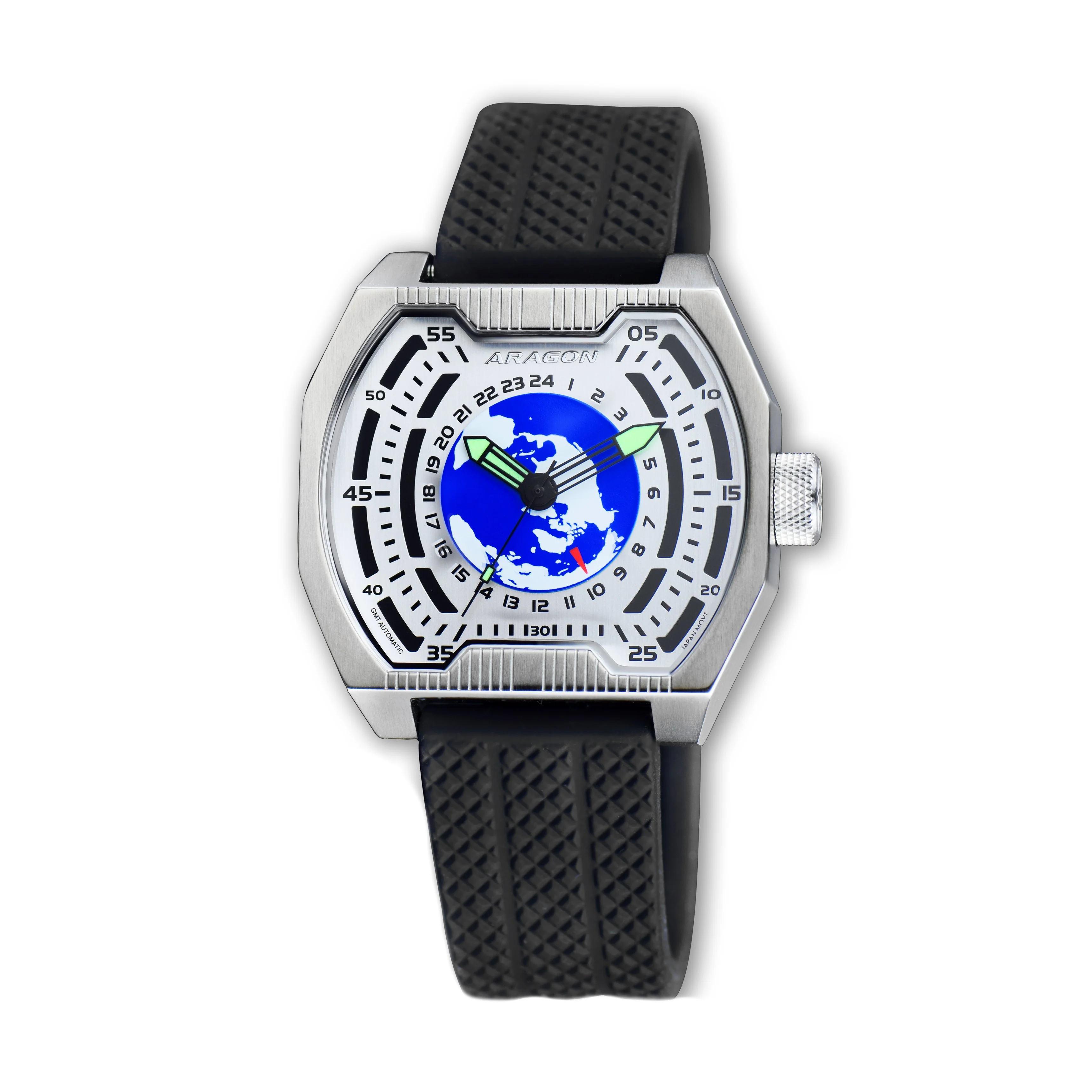 Concept S GMT NH34 Automatic Silver Dial | Silver Dial - Image 4