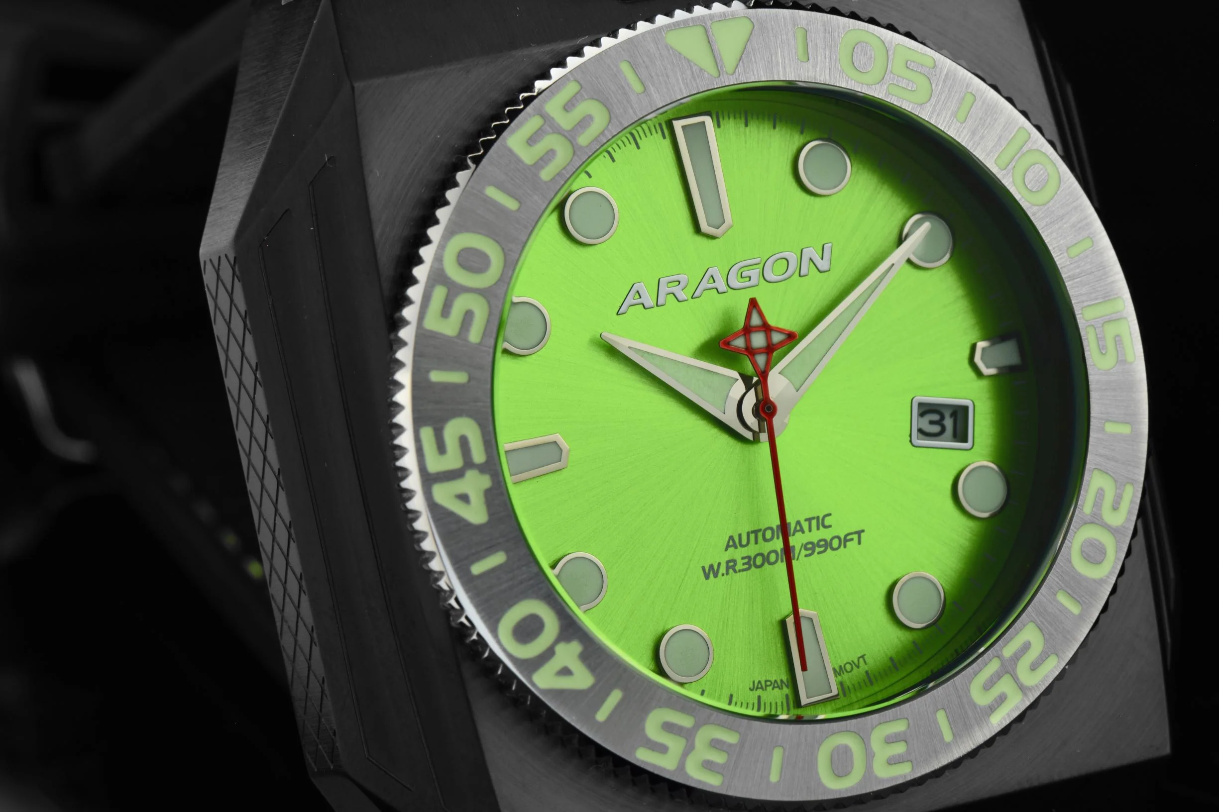 Concept S NH35 Automatic Green Dial | Lime Green Dial Dial - Image 2