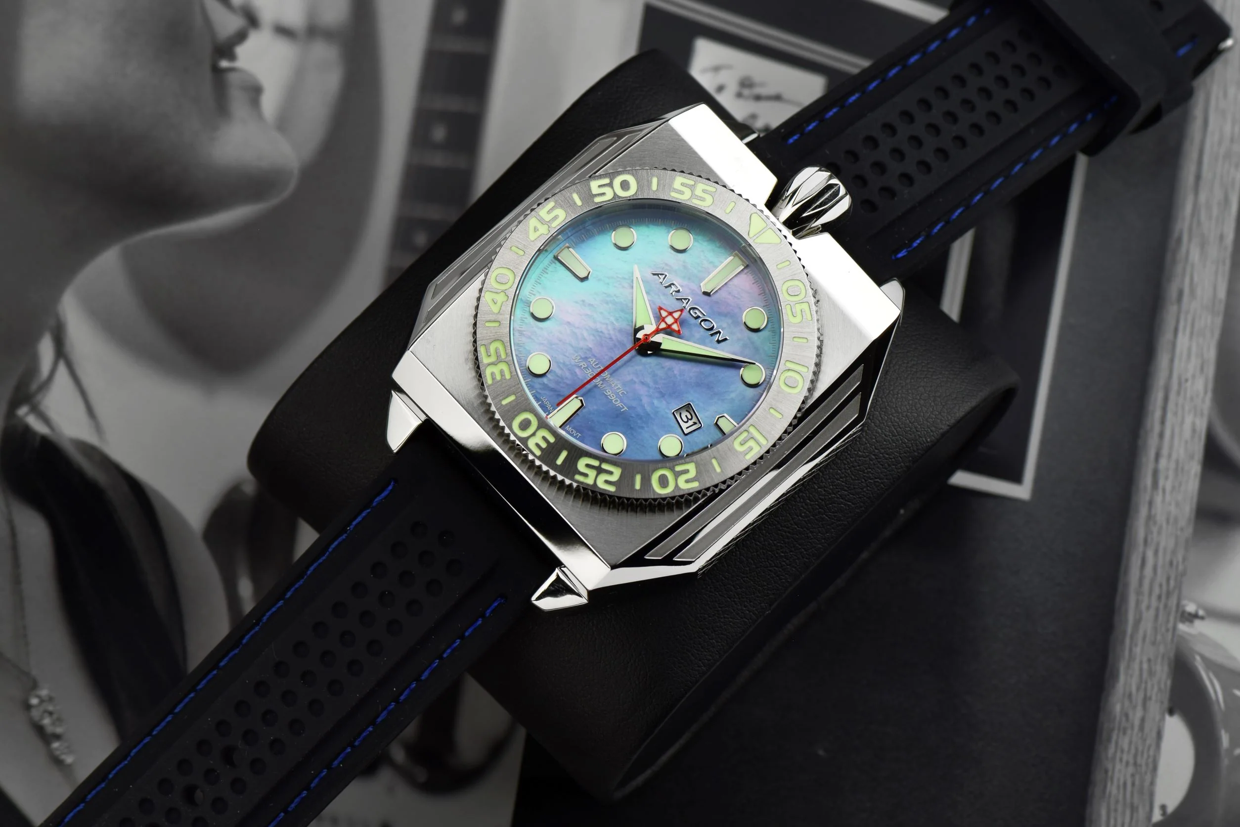 Concept S NH35 Automatic MOP Dial | Mother of Peal Dial - Image 4