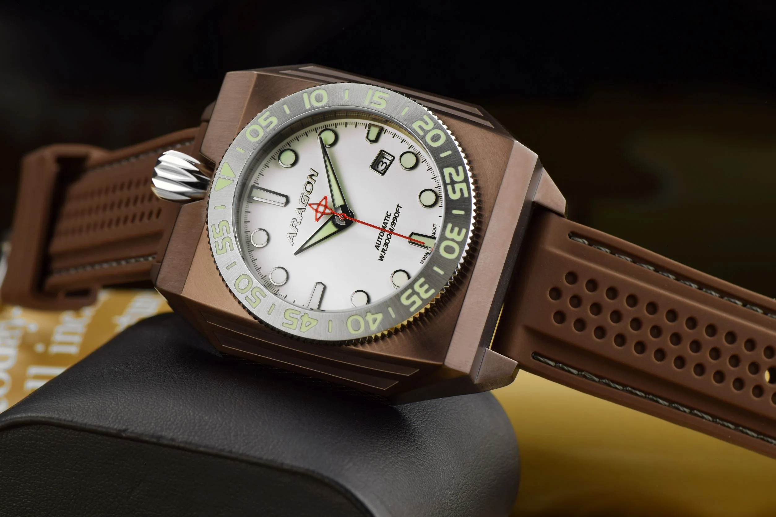Concept S NH35 Automatic White Dial | White Lume Dial Dial - Image 2