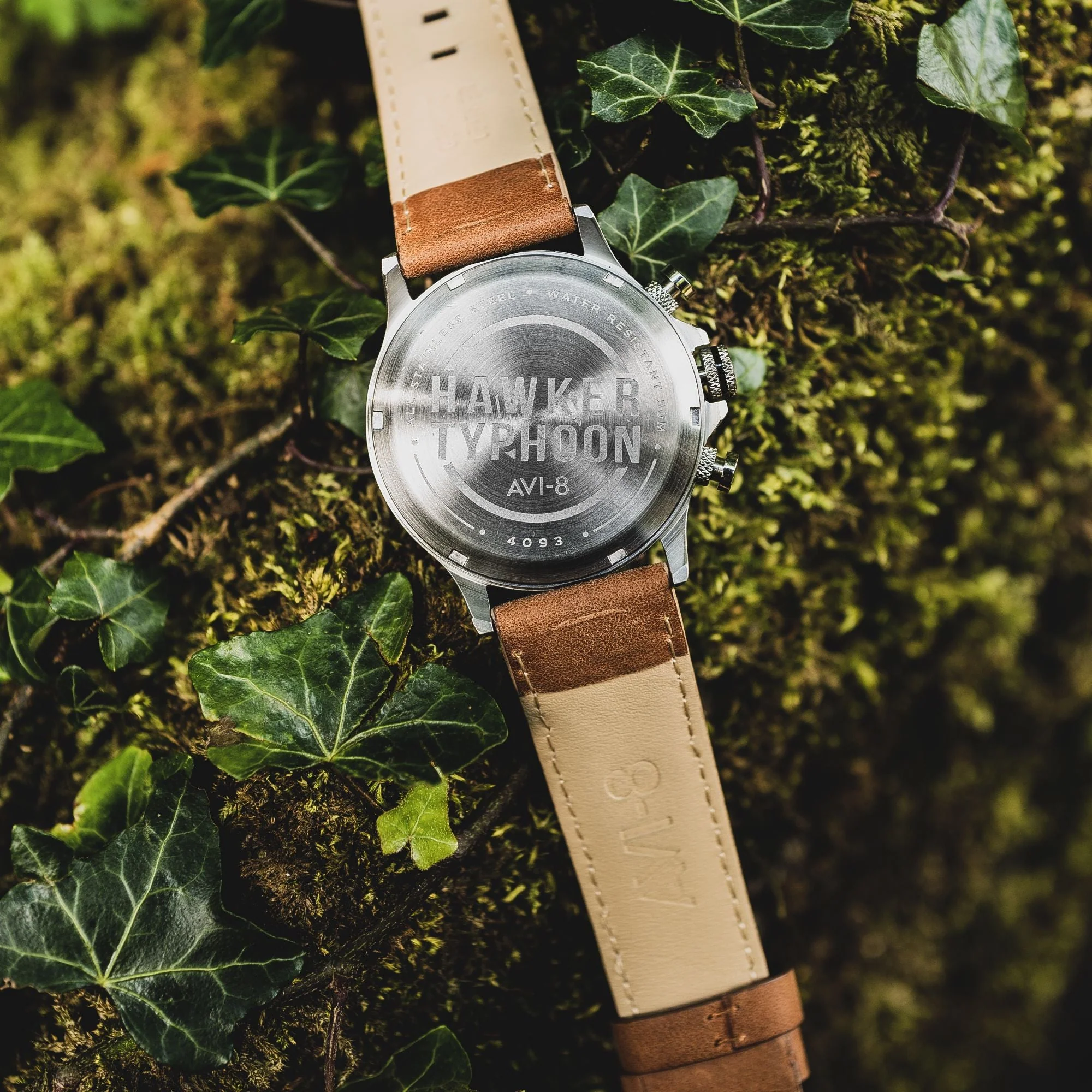Coningham Chronograph Black / Leather Black Dial - Image 3