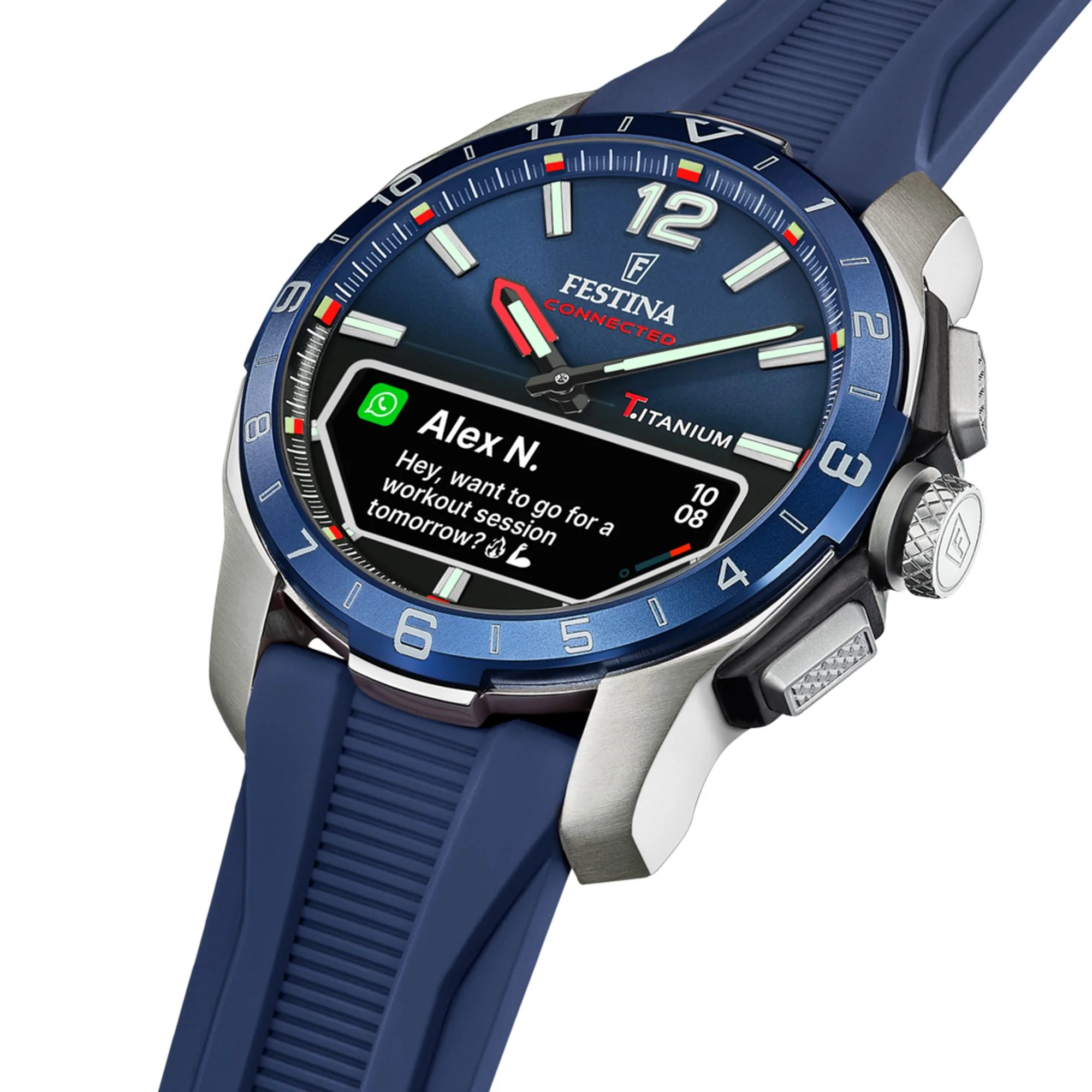 CONNECTED Blue / Plastic | Blue Dial - Image 2