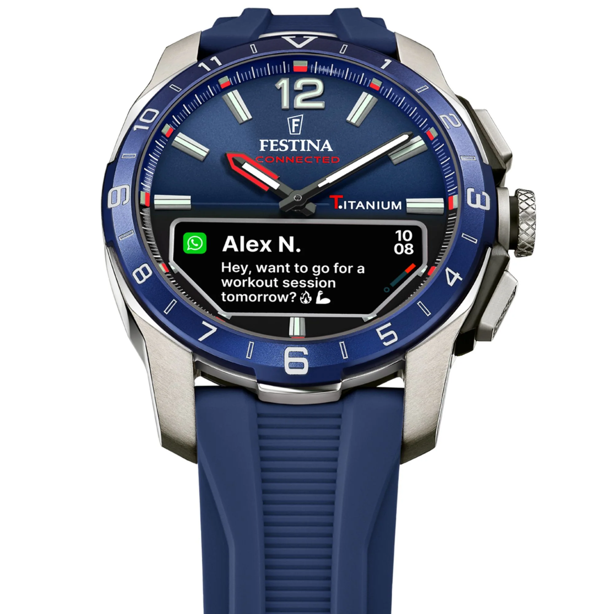 CONNECTED Blue / Plastic | Blue Dial - Image 4