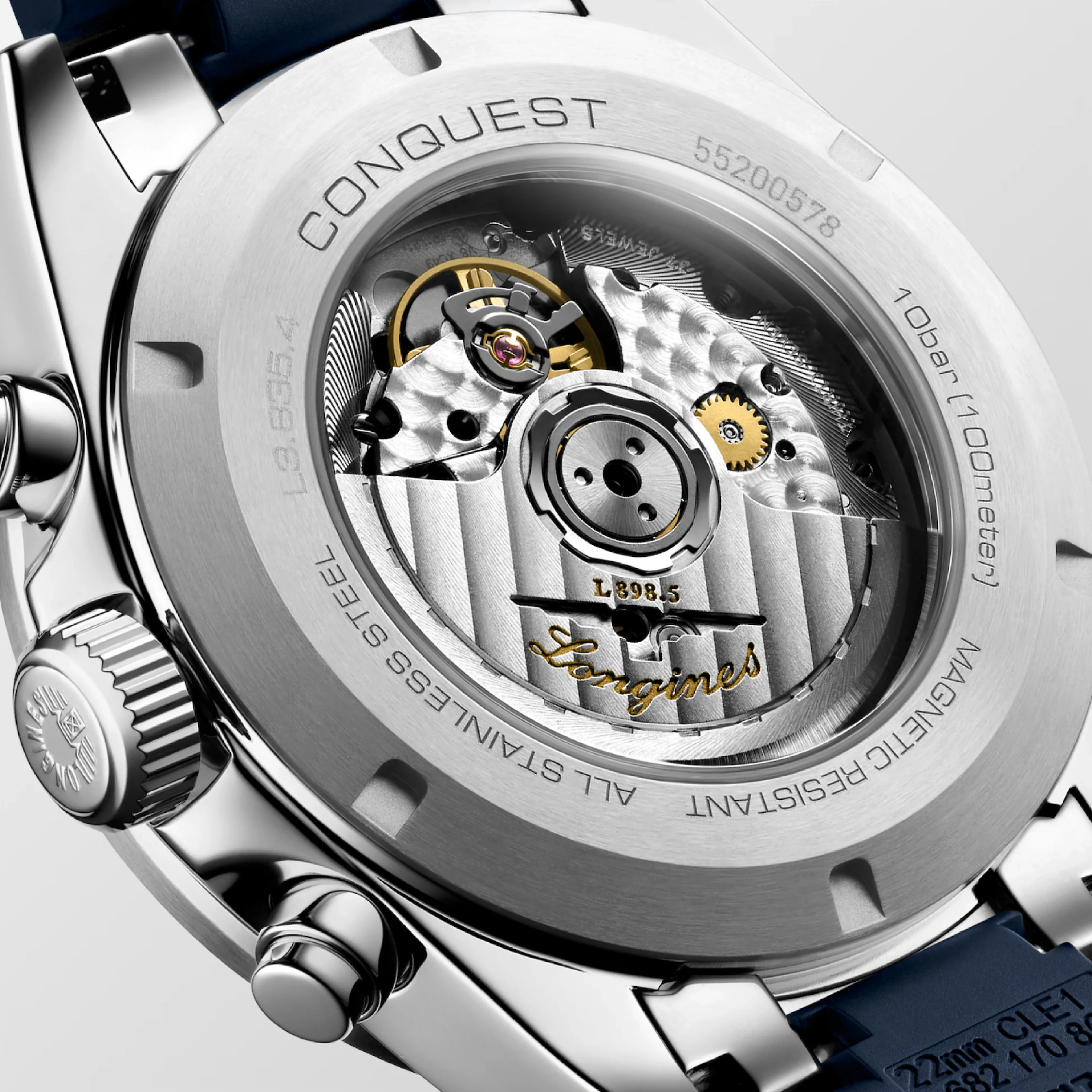 Conquest Chronograph Two-Tone / Rubber |  Dial - Image 3