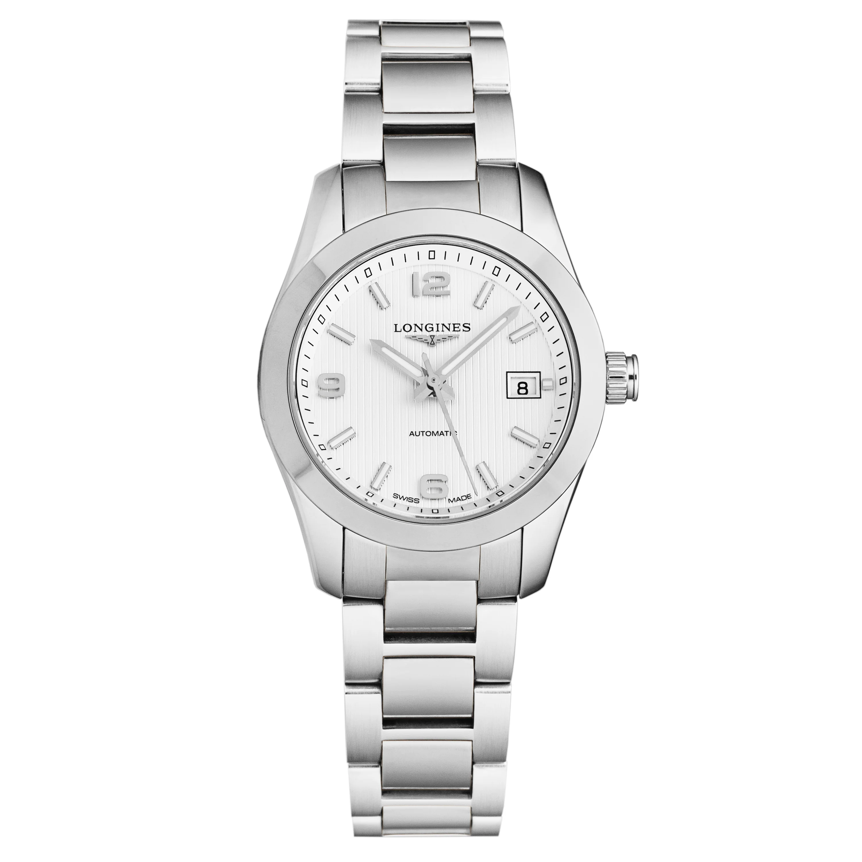 Conquest L22854766 / Black | Silver Dial