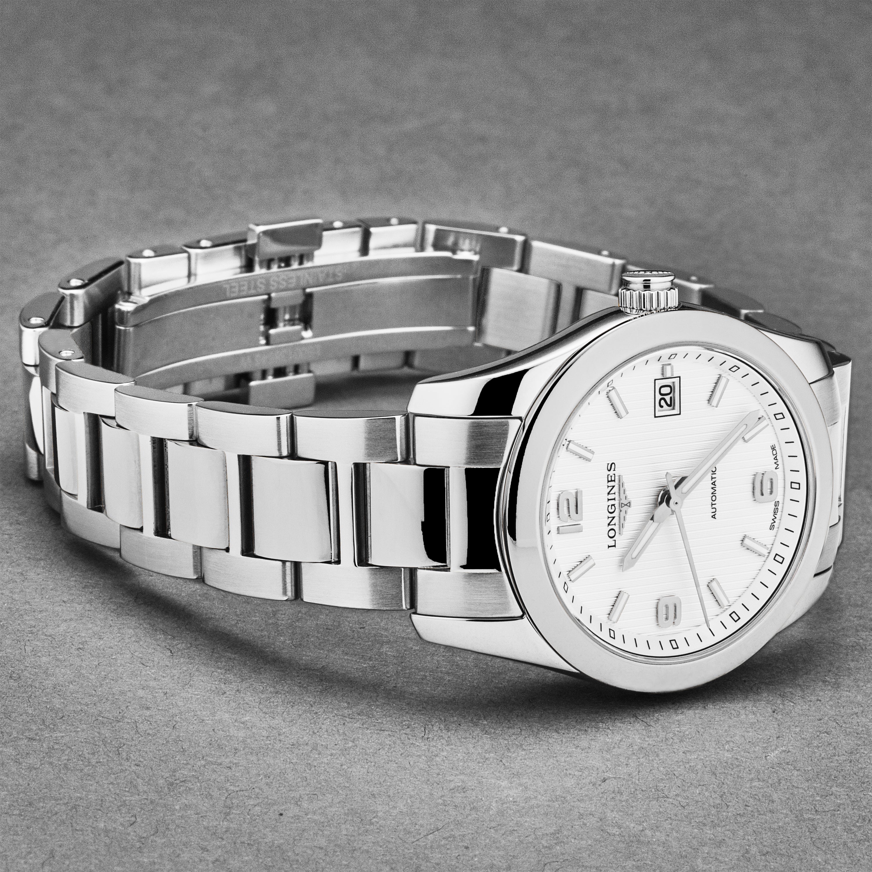 Conquest L22854766 / Black | Silver Dial - Image 2