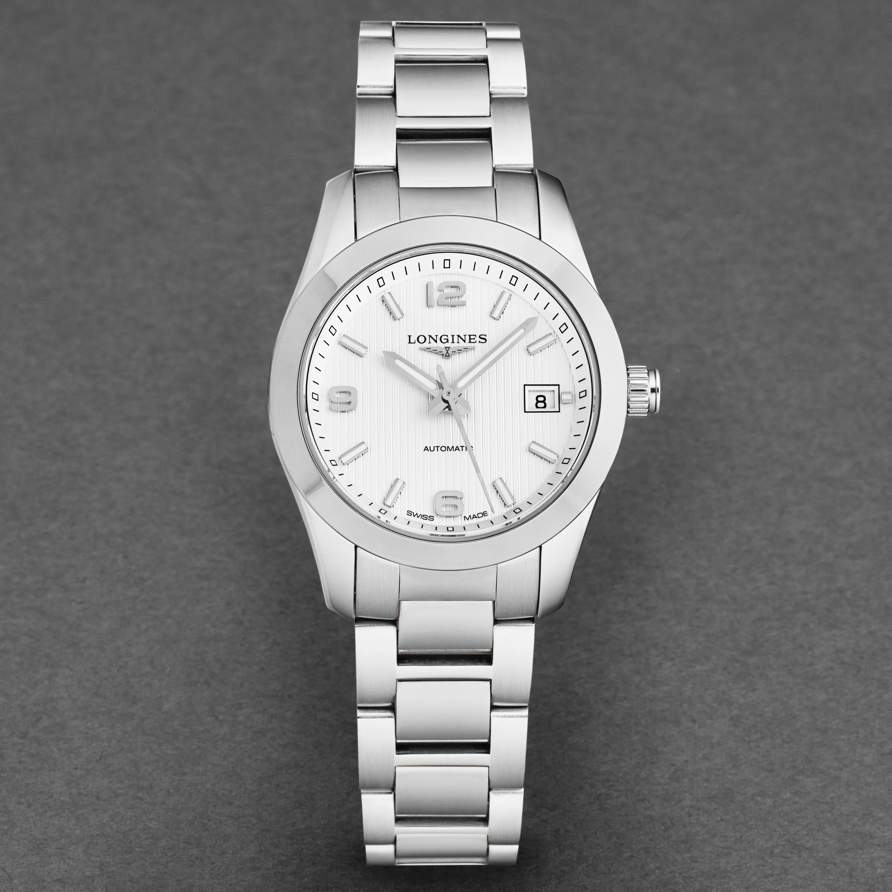 Conquest L22854766 / Black | Silver Dial - Image 4