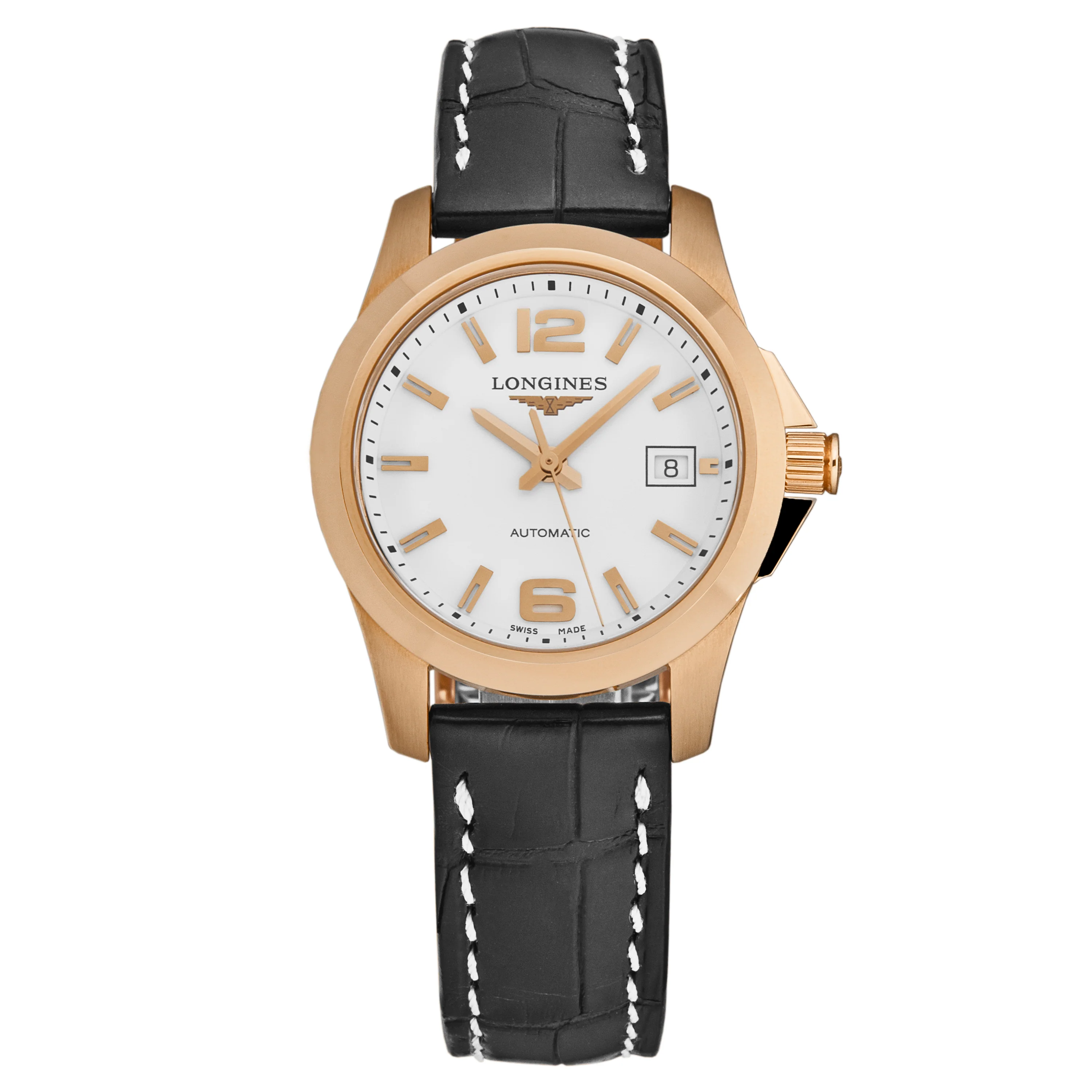 Conquest L32768163 / Silver | White Dial
