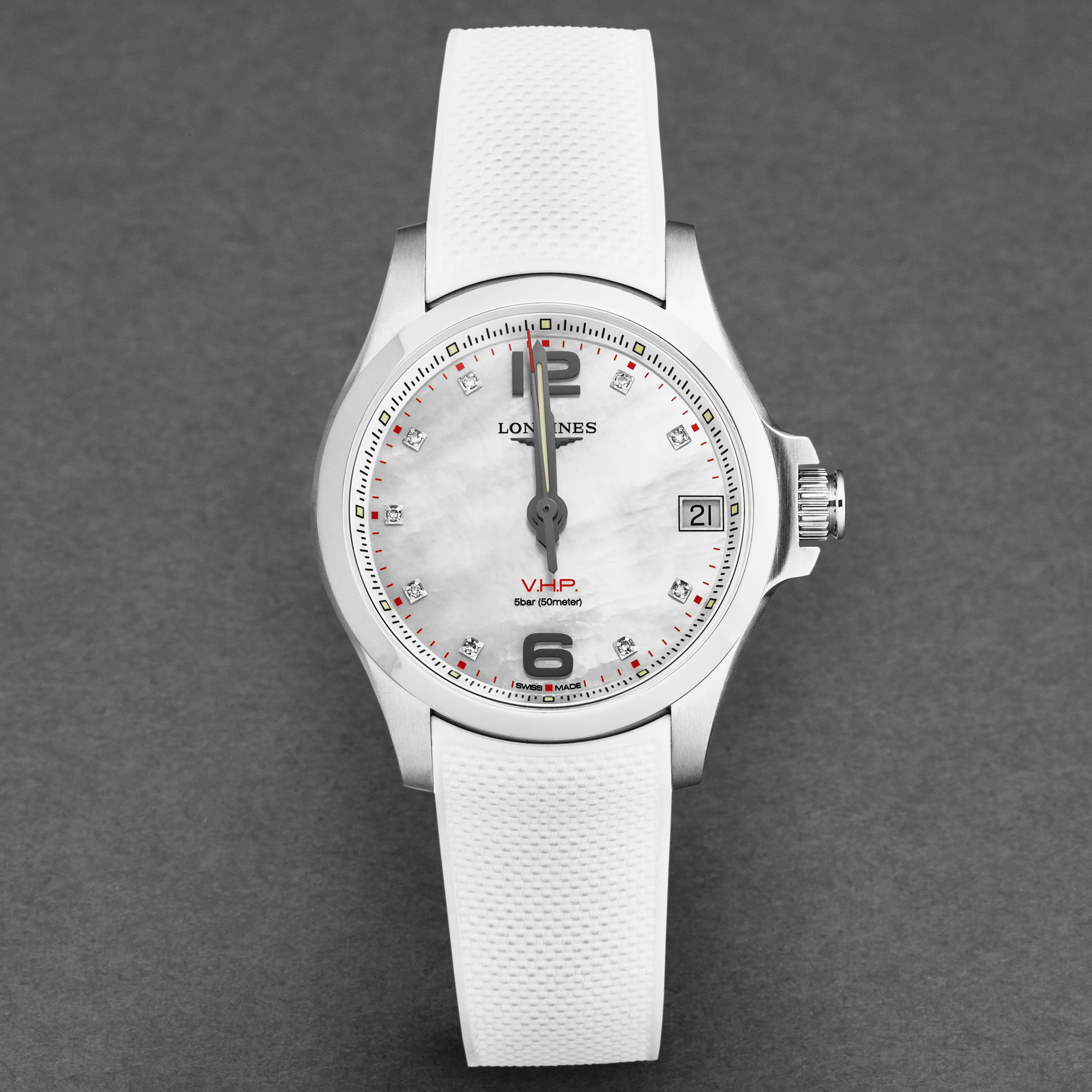 Conquest L33164879 / White | Mother of Pearl Dial - Image 4