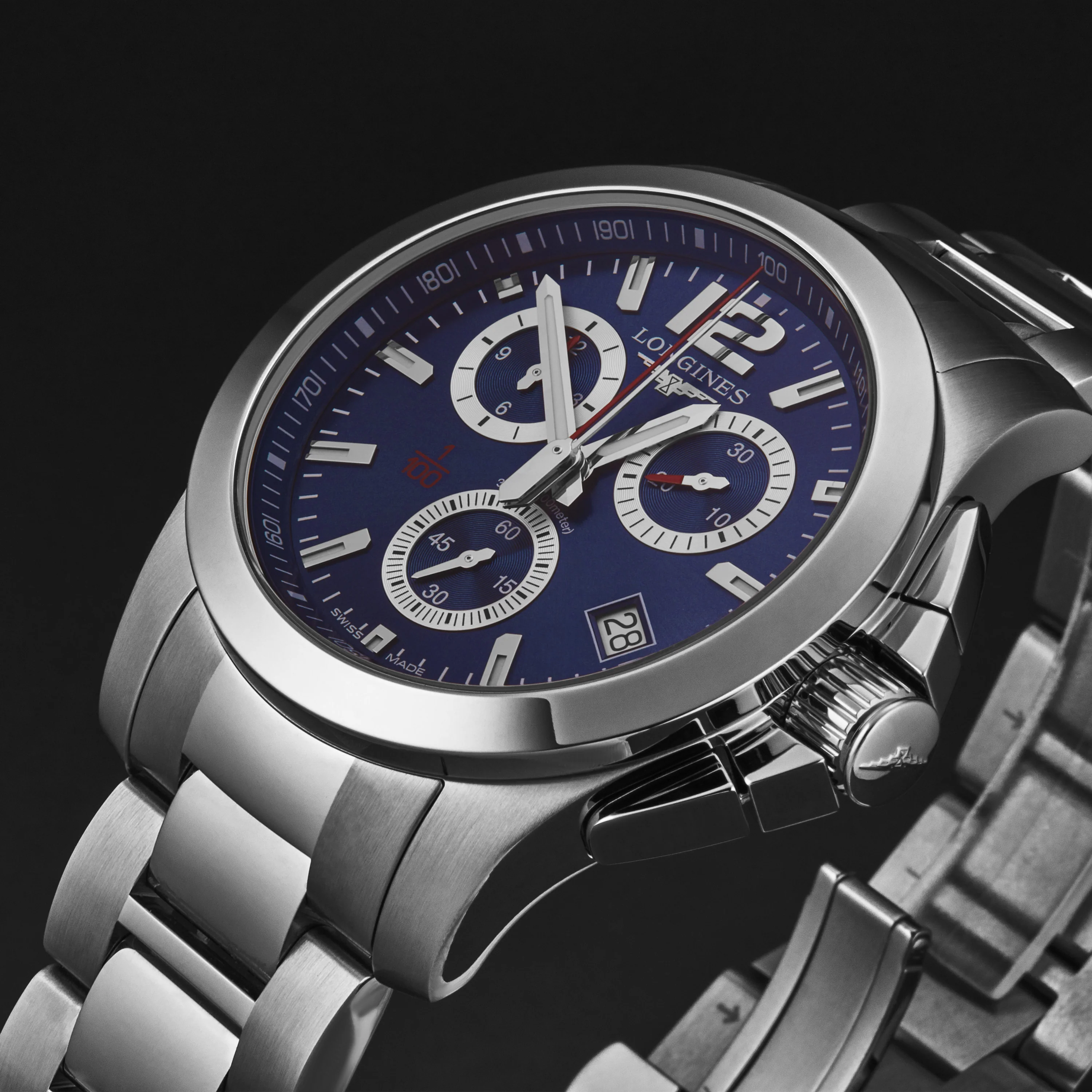 Conquest L37004966 / Blue | Blue Dial - Image 2