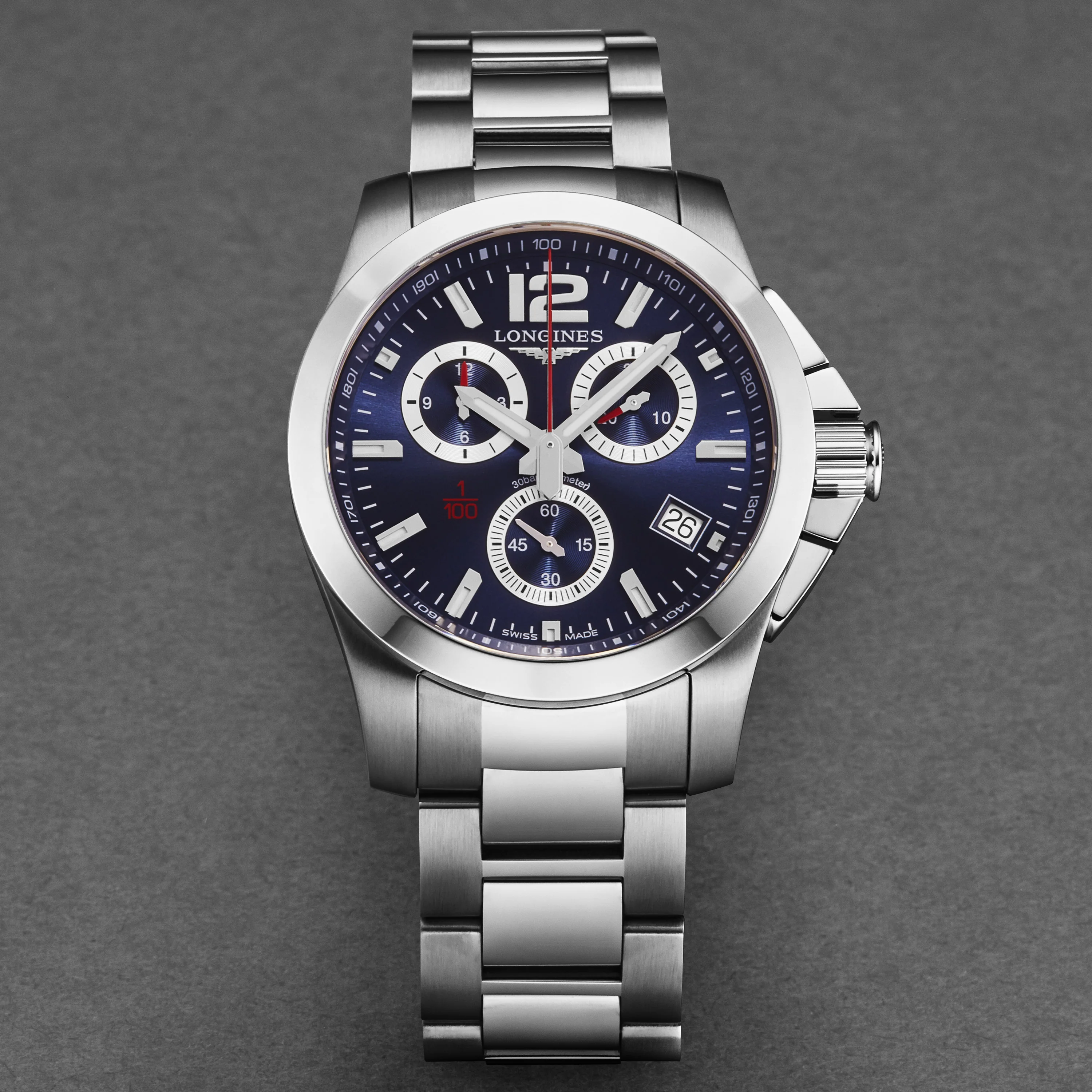 Conquest L37004966 / Blue | Blue Dial - Image 4