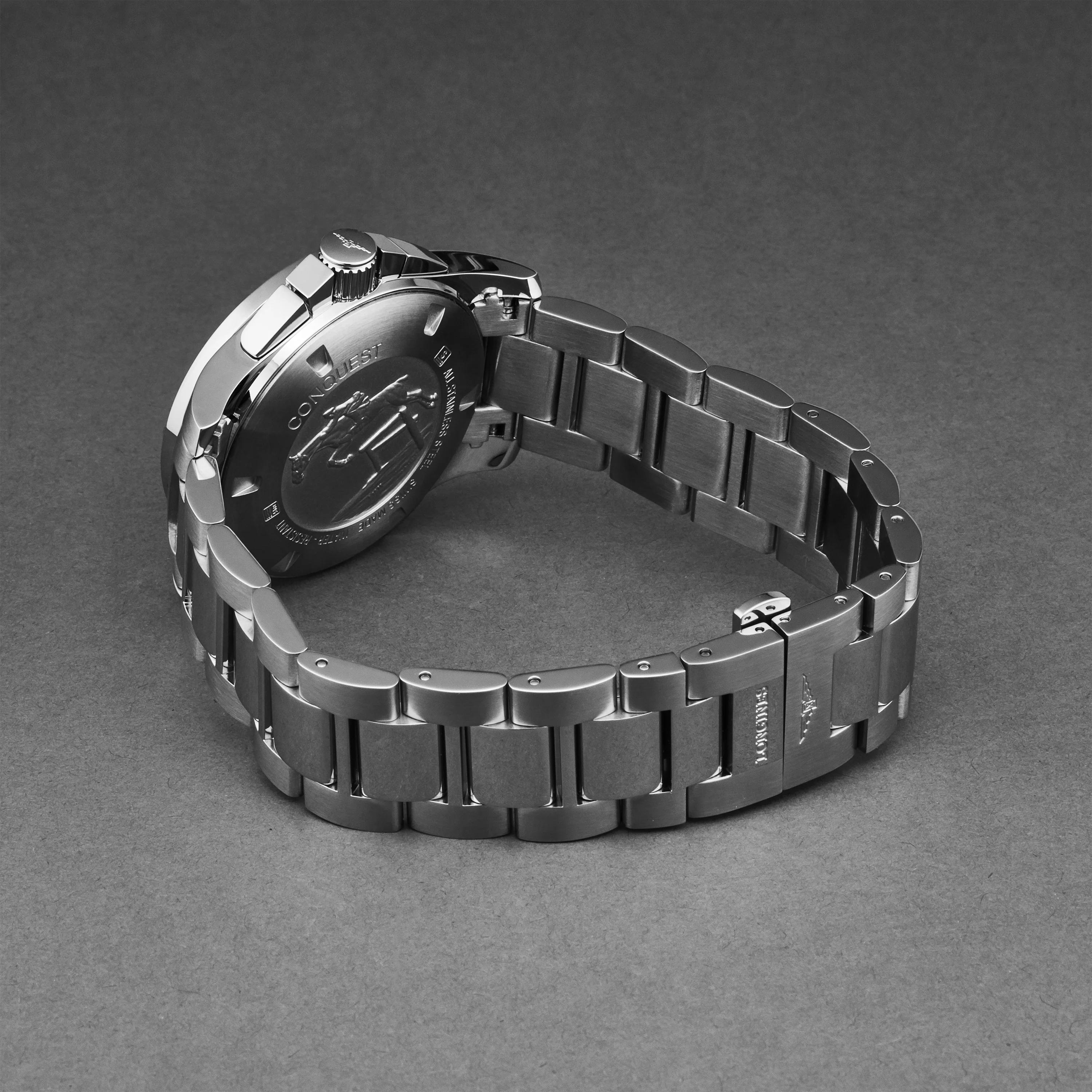 Conquest L37014566 / Black | Black Dial - Image 3
