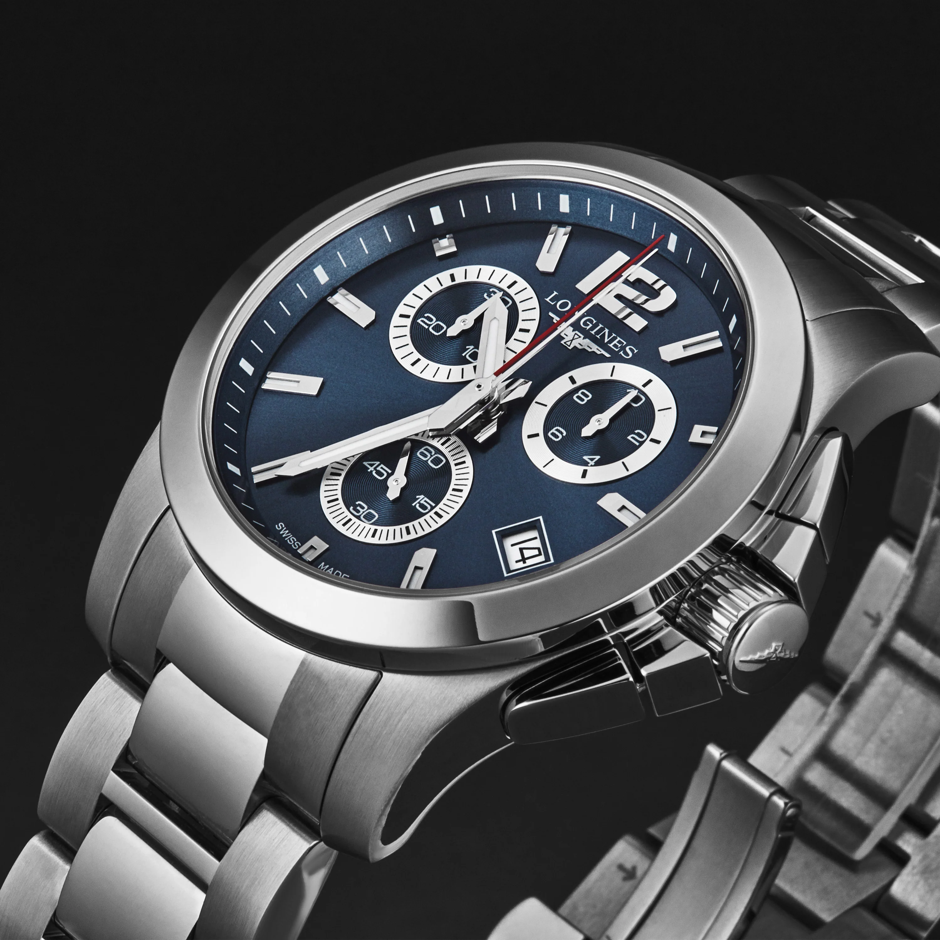 Conquest L37024966 / Blue | Blue Dial - Image 2