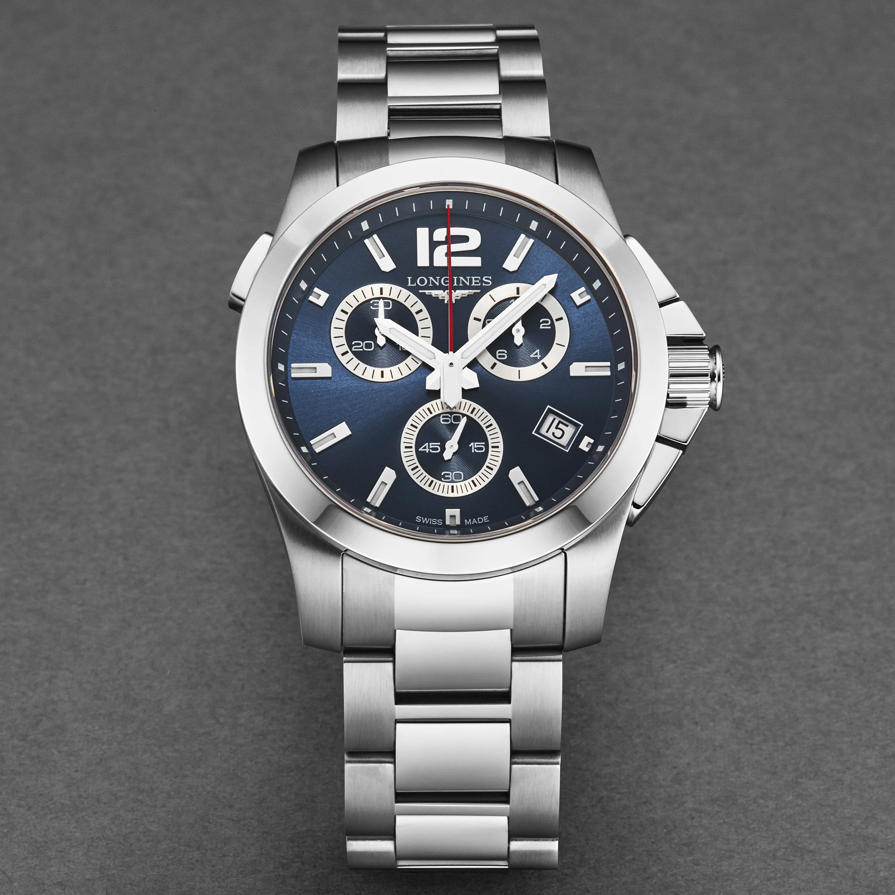 Conquest L37024966 / Blue | Blue Dial - Image 4