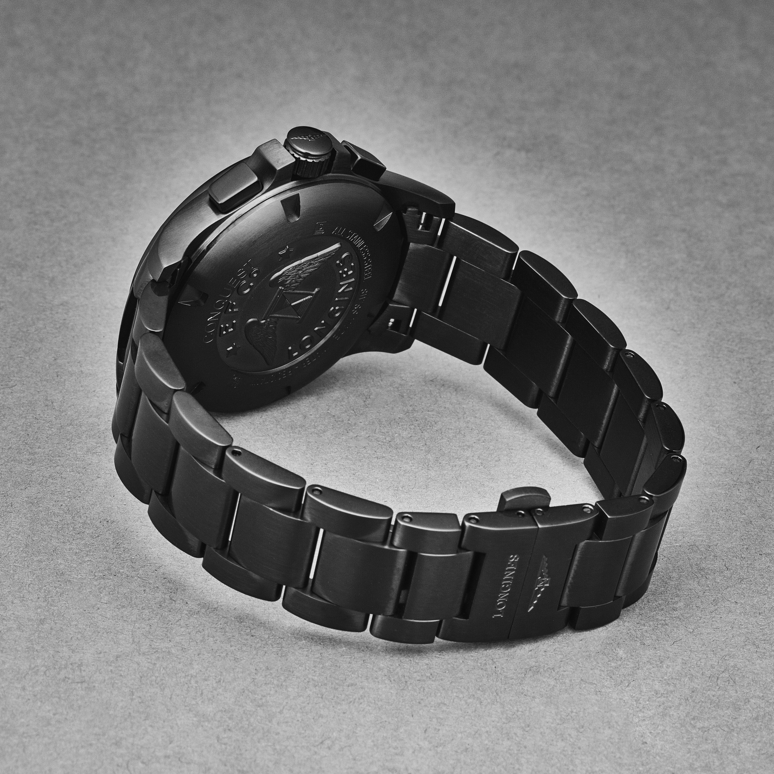 Conquest L37172566 / White mother-of-pearl | Black Dial - Image 3