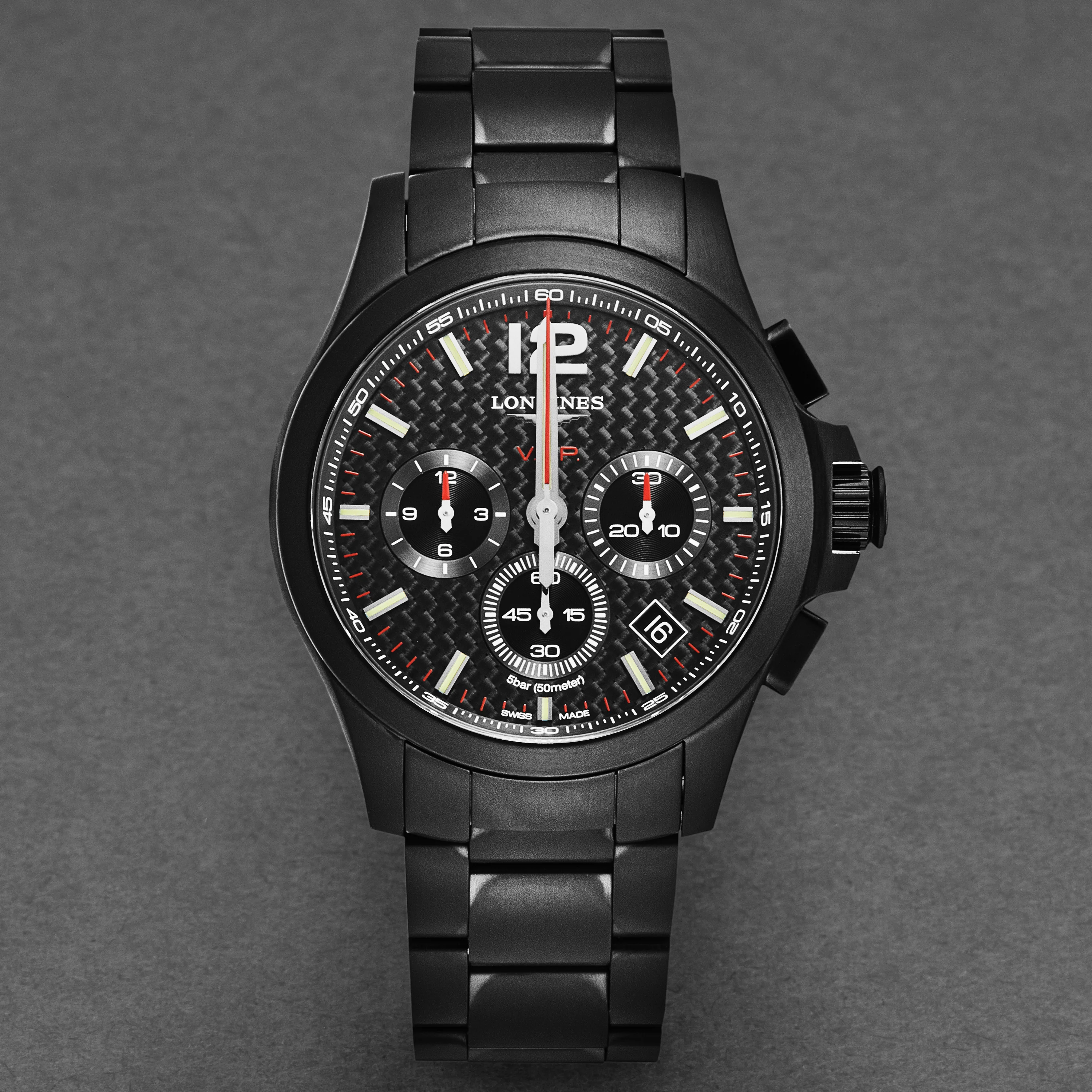 Conquest L37172666 / Grey | Gray Dial - Image 4