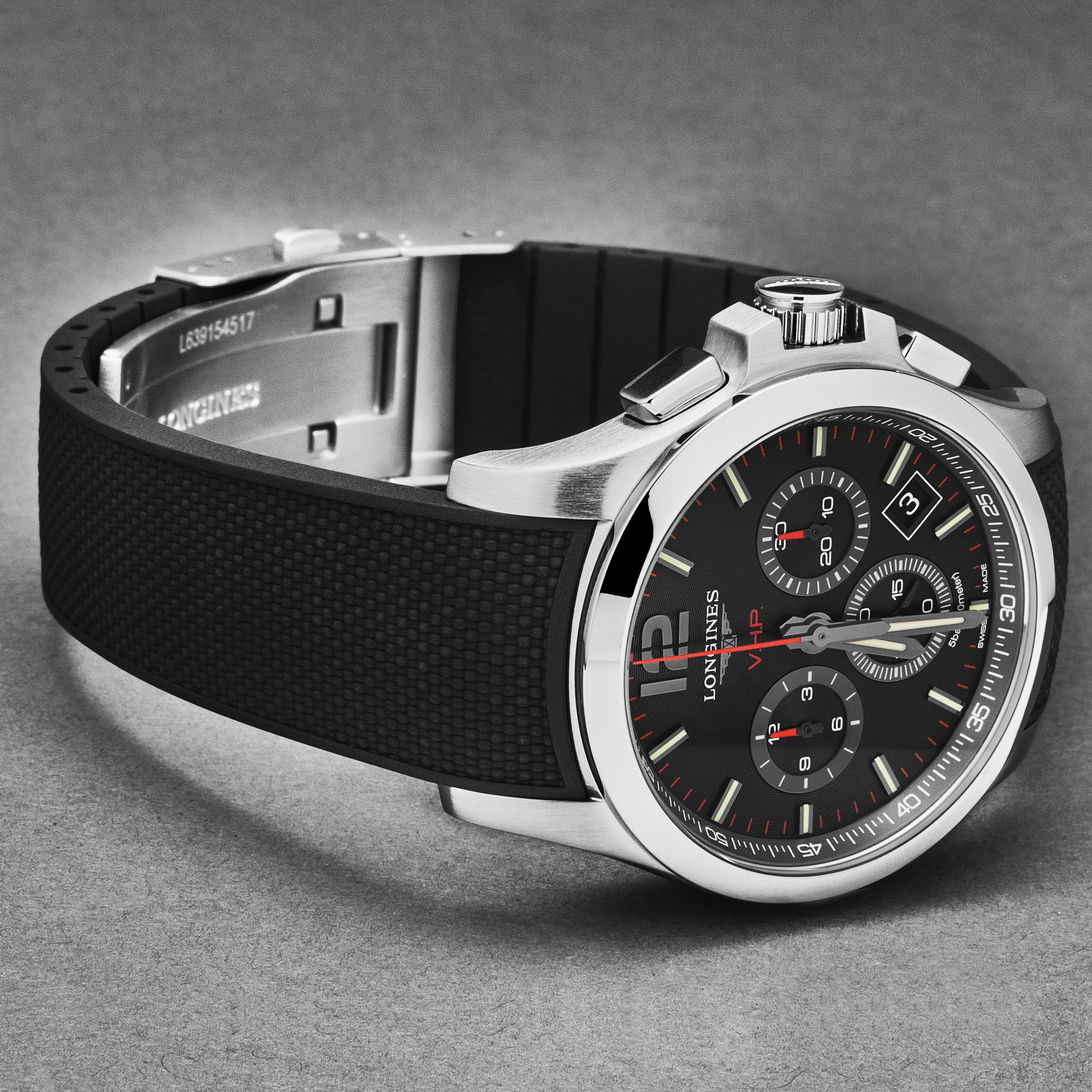 Conquest L37174569 / Black | Black Dial - Image 2