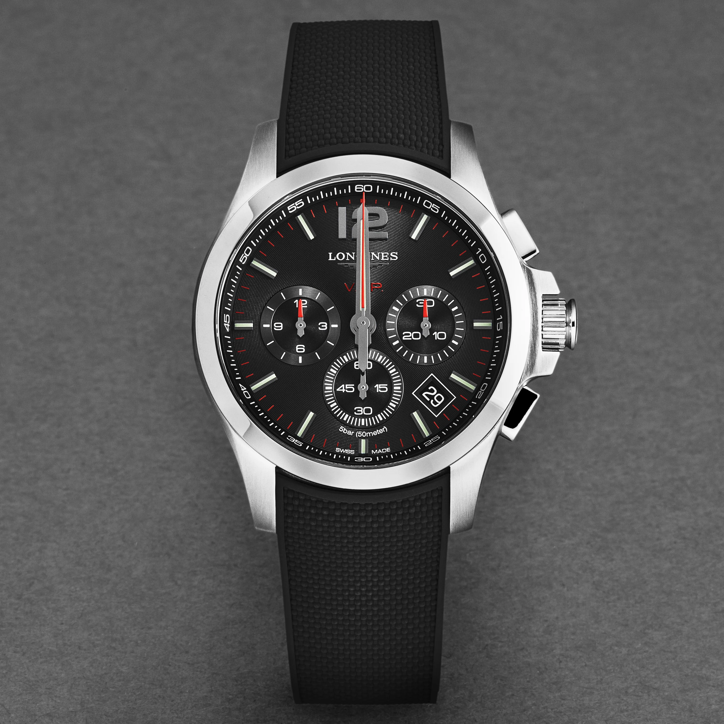Conquest L37174569 / Black | Black Dial - Image 4