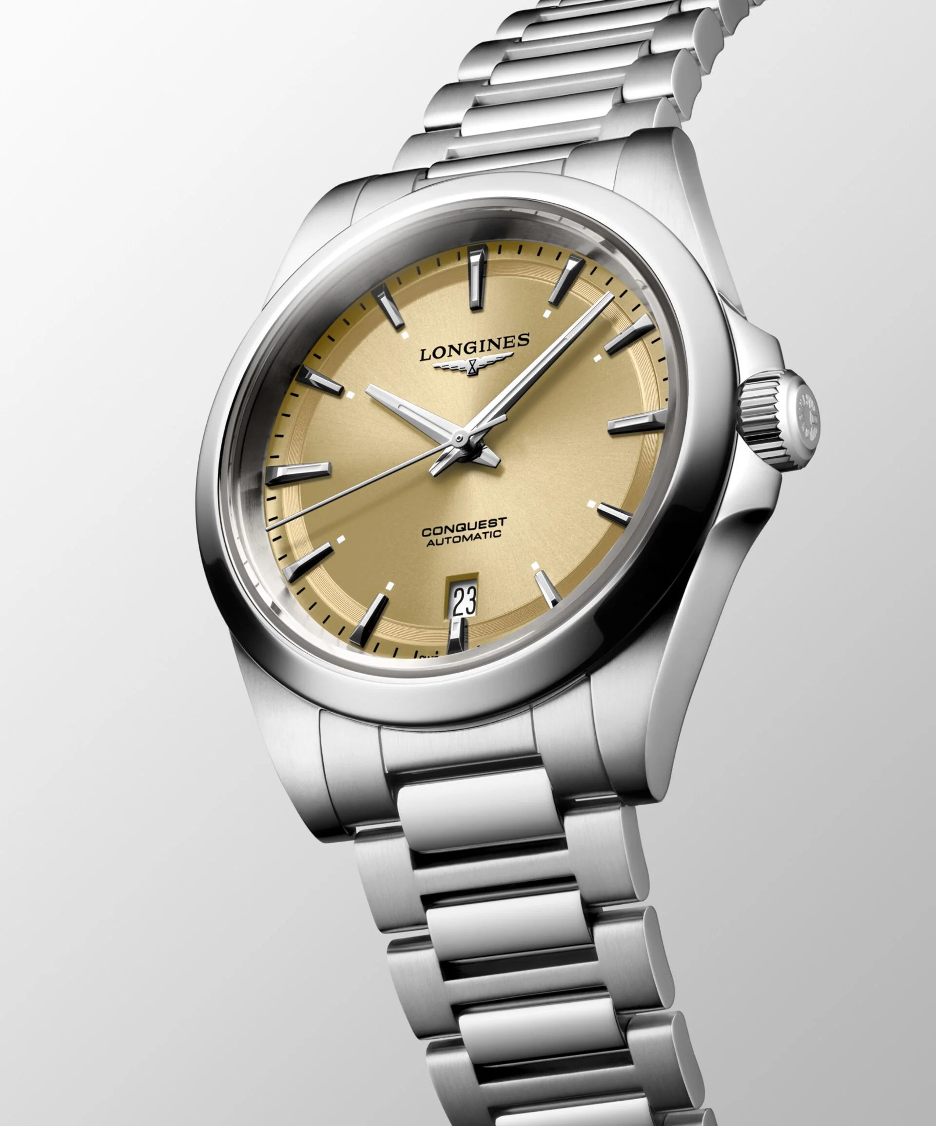Conquest Silver/Tan | Dial - Image 3