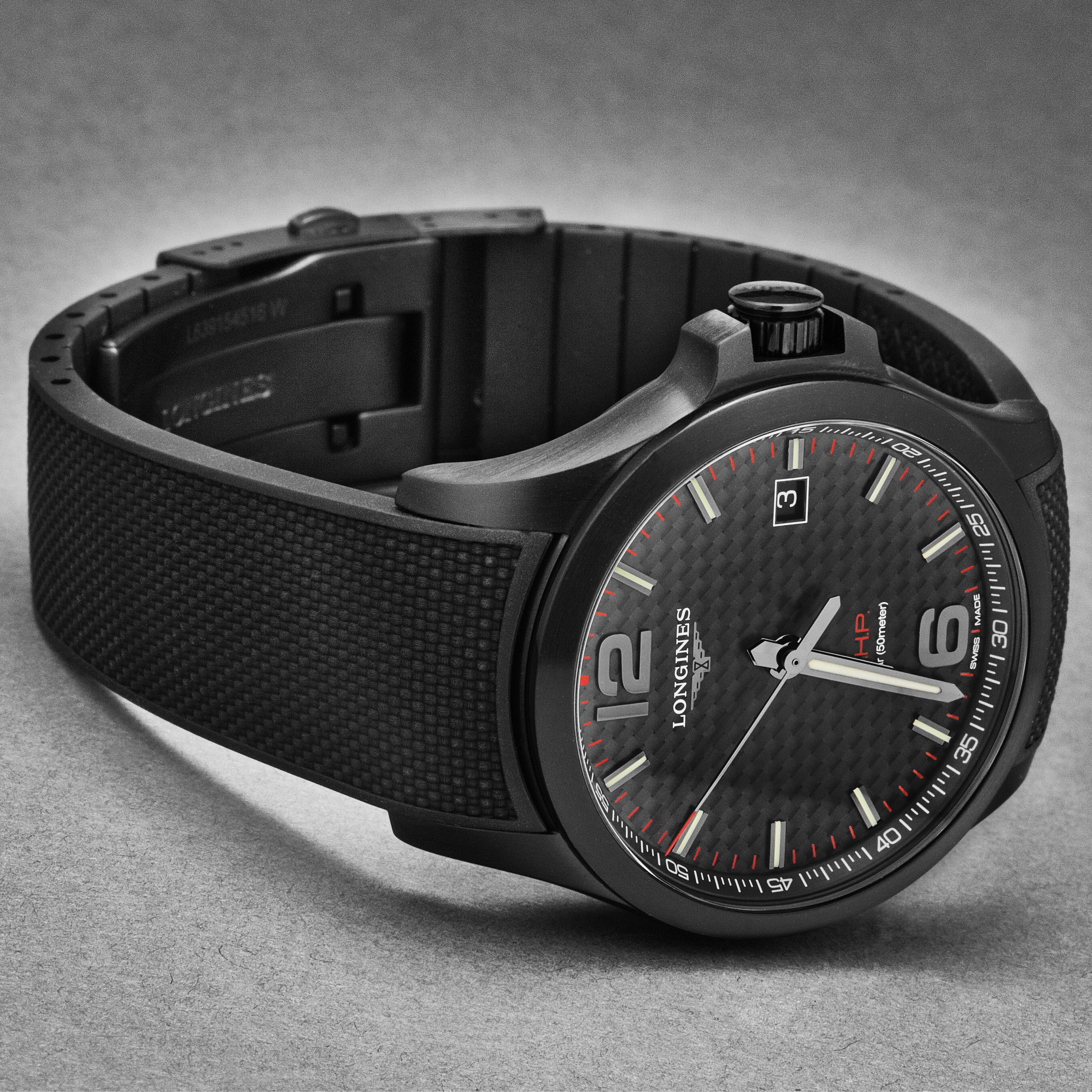 Conquest L37262669 / Black | Black Dial - Image 2