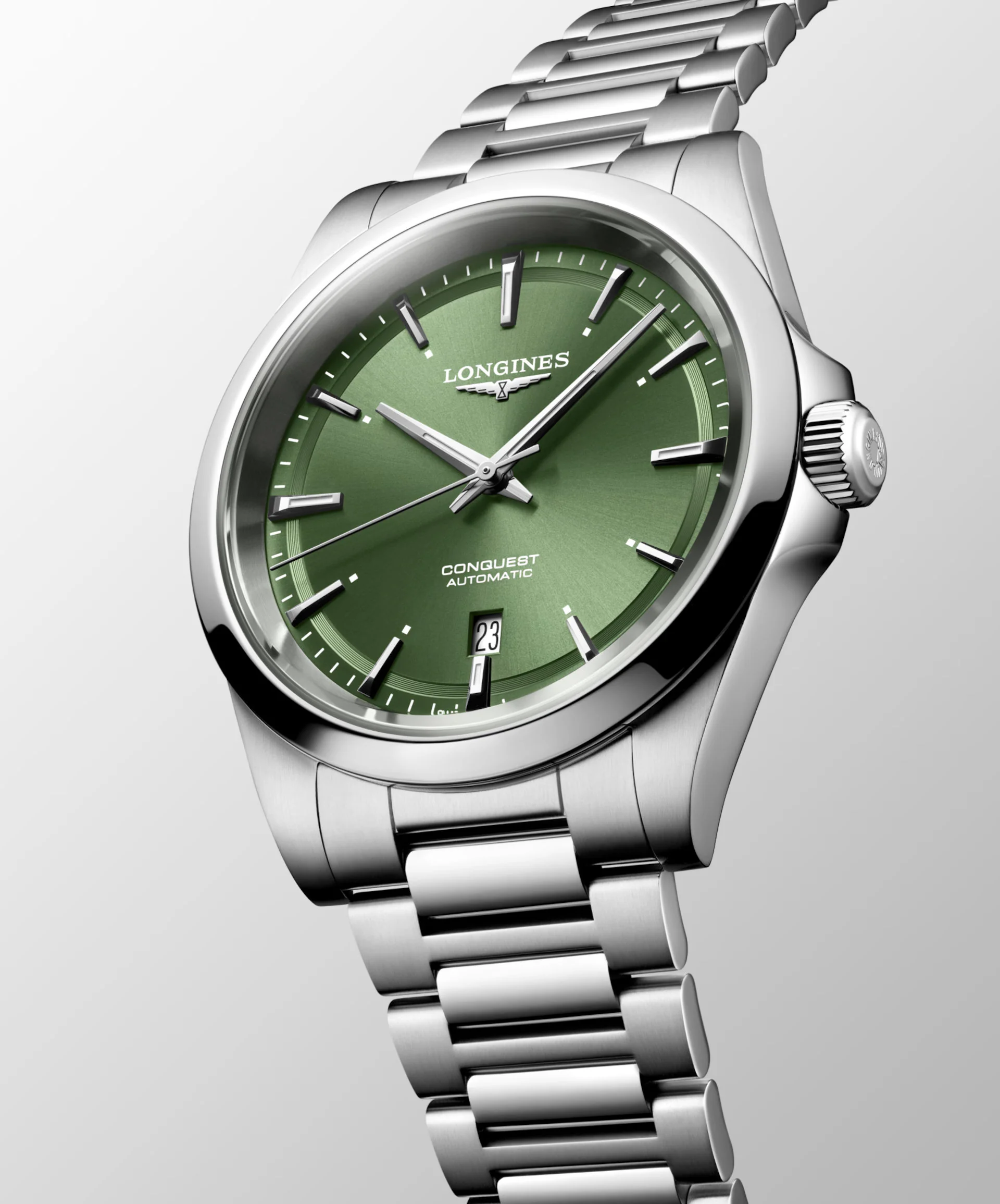 Conquest Silver/Green | Dial - Image 5