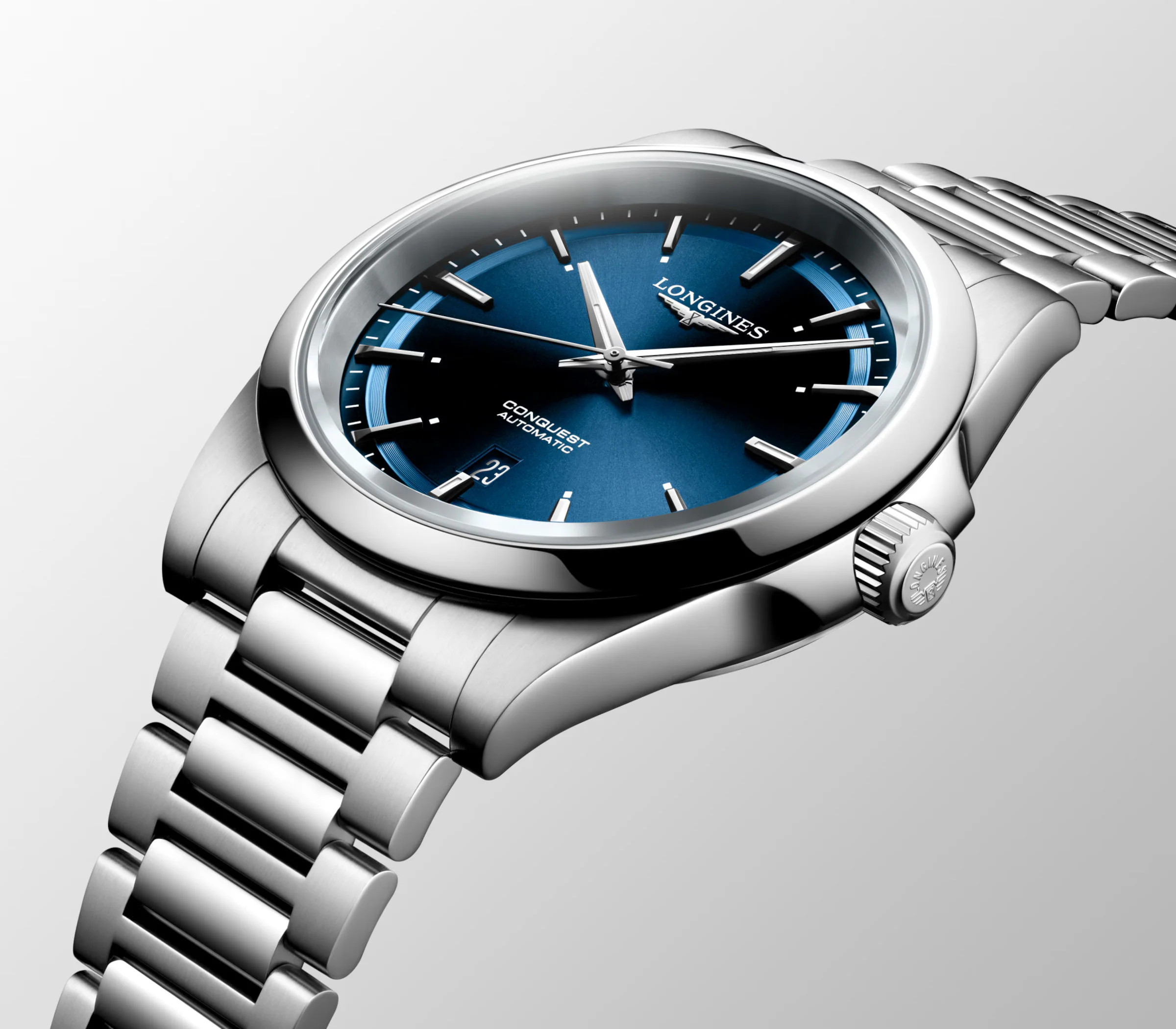 Conquest Silver/Blue | Dial - Image 2