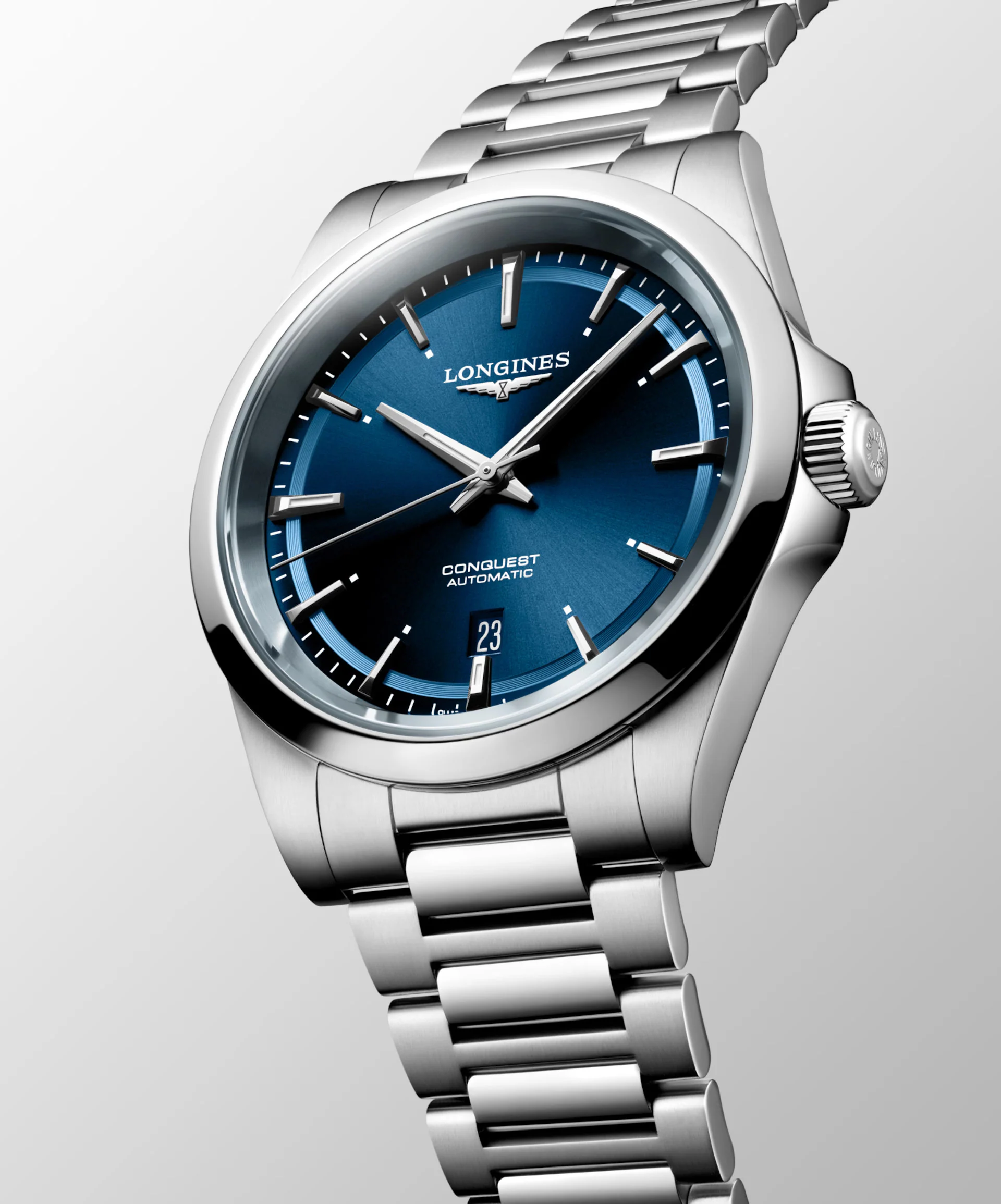 Conquest Silver/Blue | Dial - Image 5