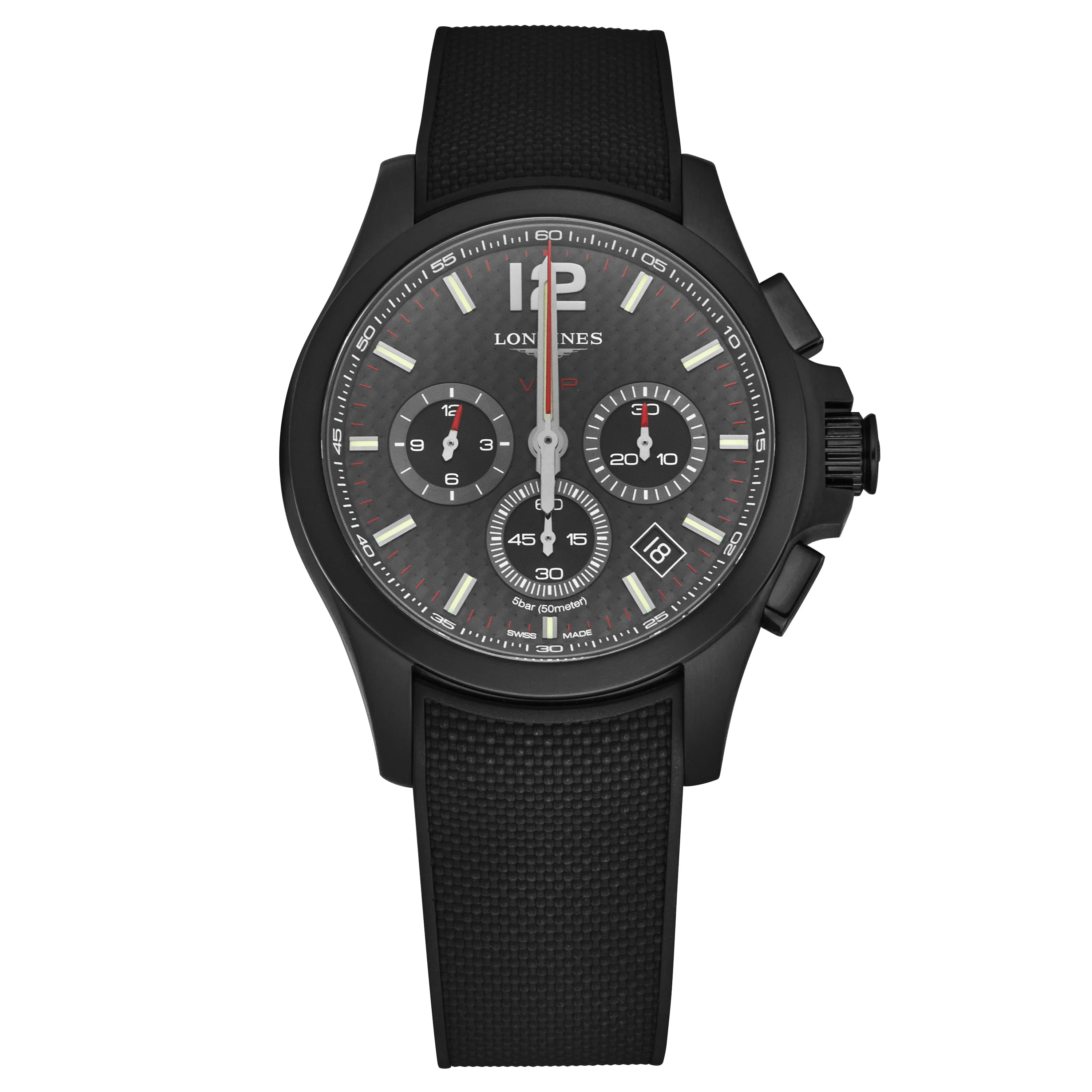 Conquest V.H.P. L37172669 / Black | Black Dial