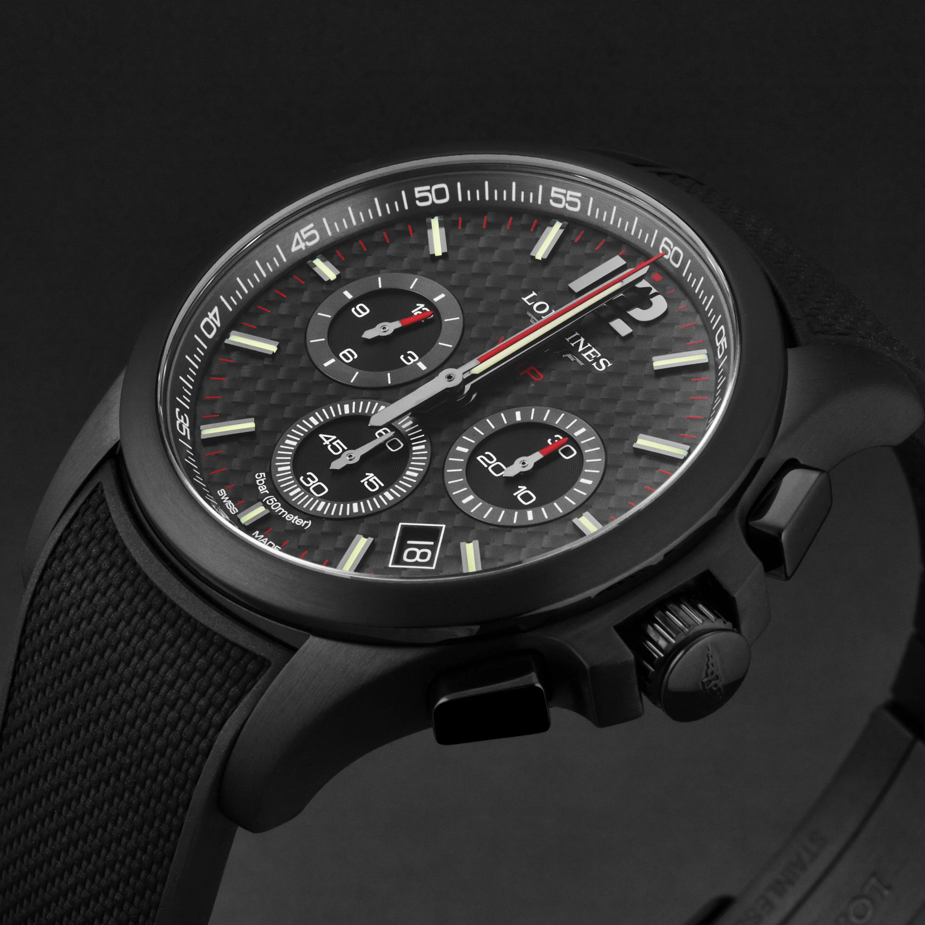 Conquest V.H.P. L37172669 / Black | Black Dial - Image 2