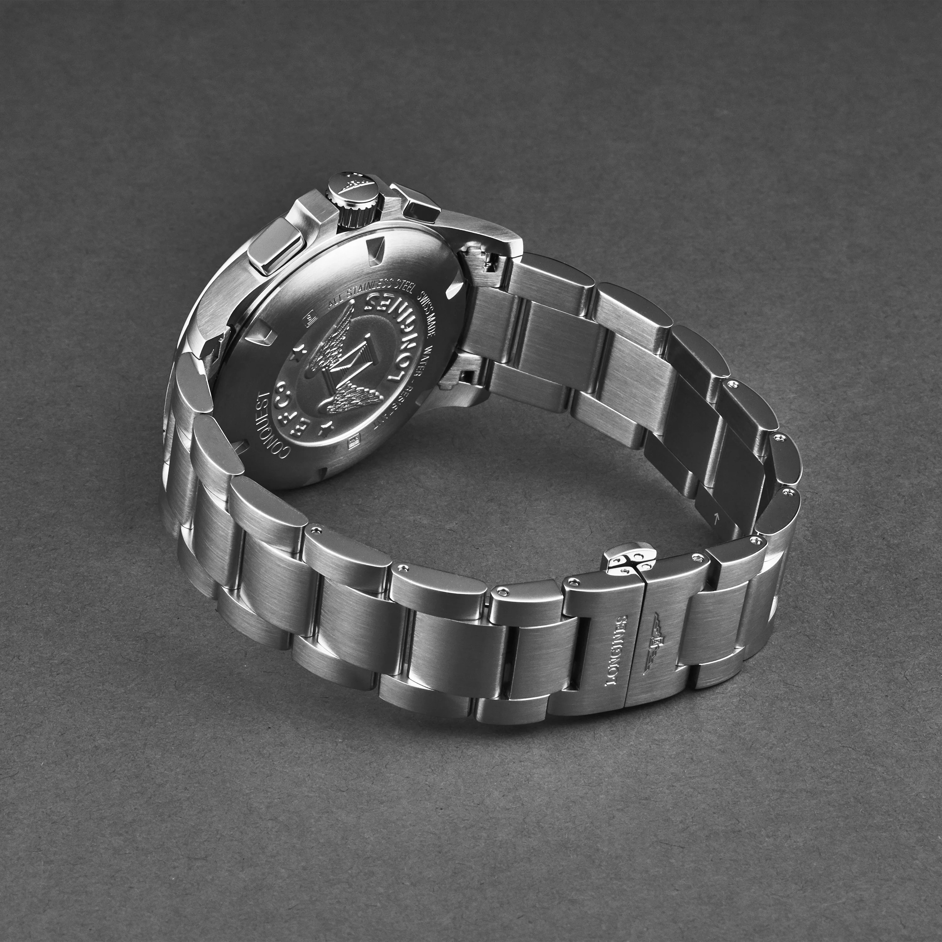 Conquest V.H.P. L37174566 / Black | Black Dial - Image 3