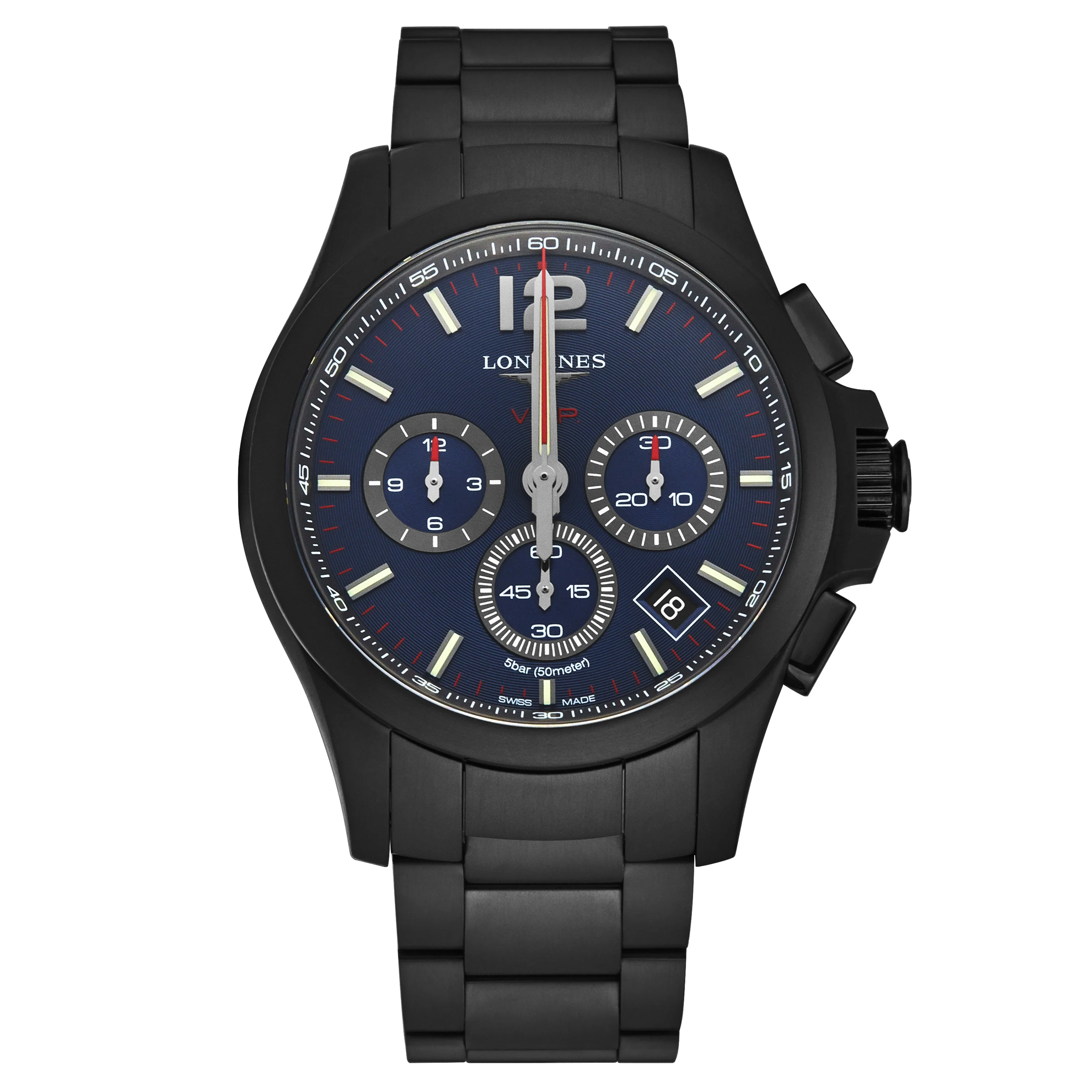 Conquest V.H.P. L37272966 / Blue | Blue Dial
