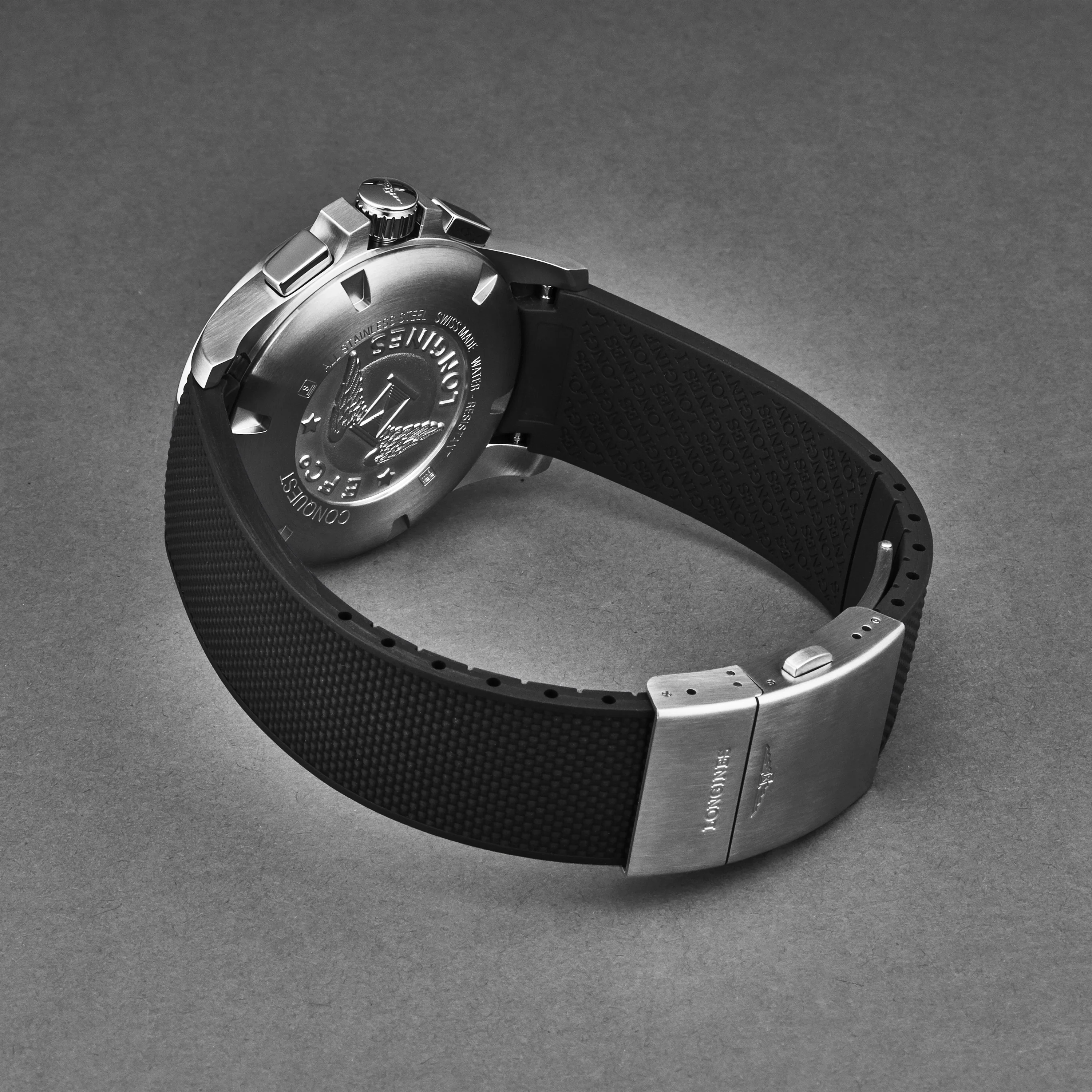 Conquest V.H.P. L37274569 / Black | Black Dial - Image 4
