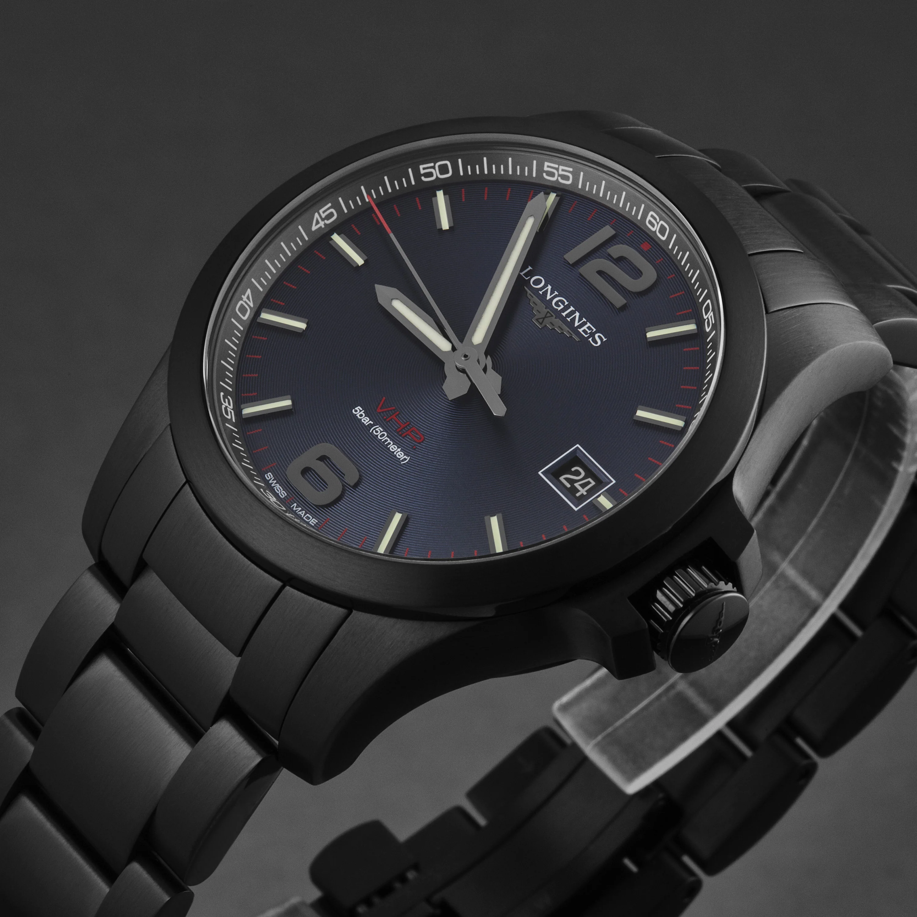 Conquest VHP L37162966 / Blue | Blue Dial - Image 2