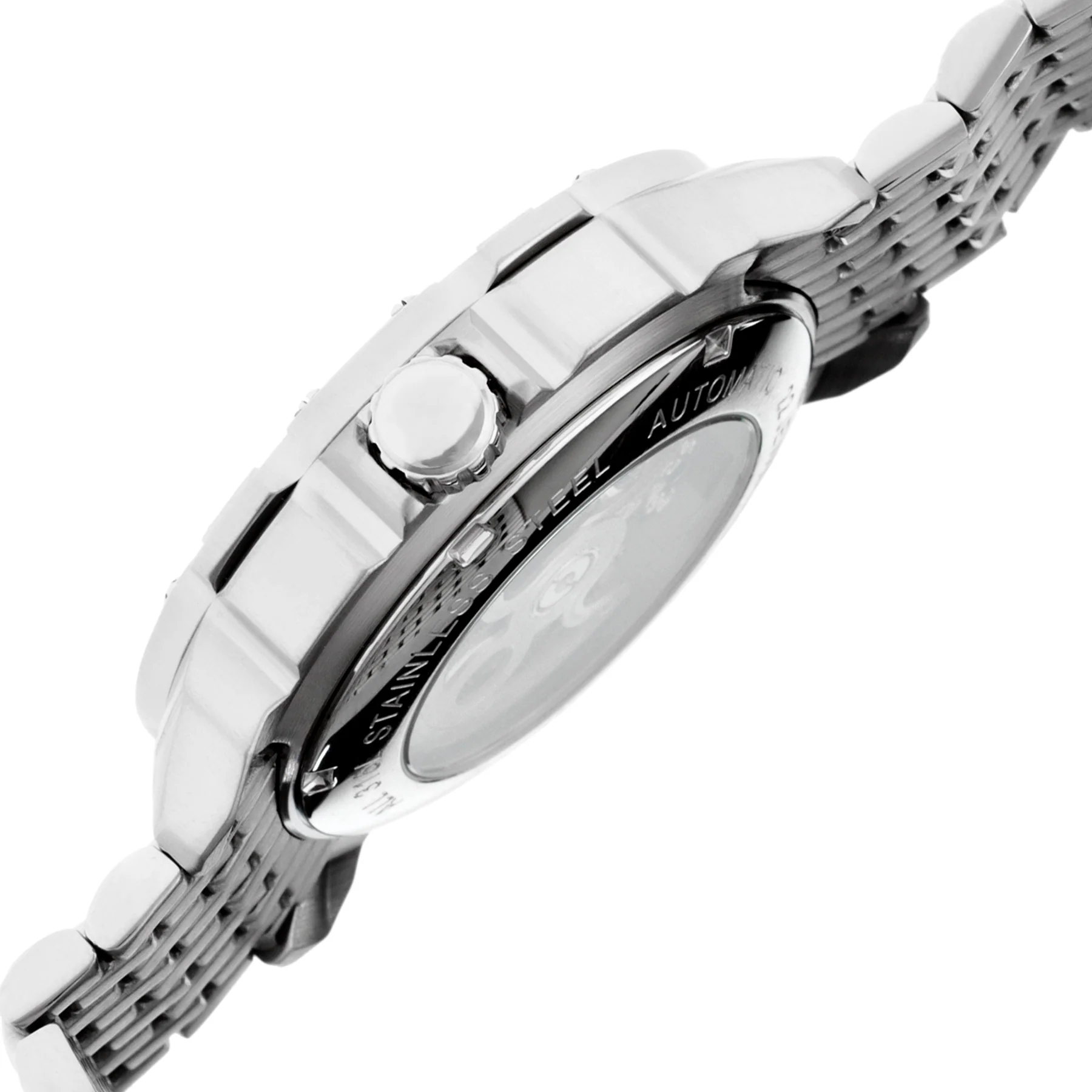 Conrad Stainless Steel Silver | White Dial - Image 3