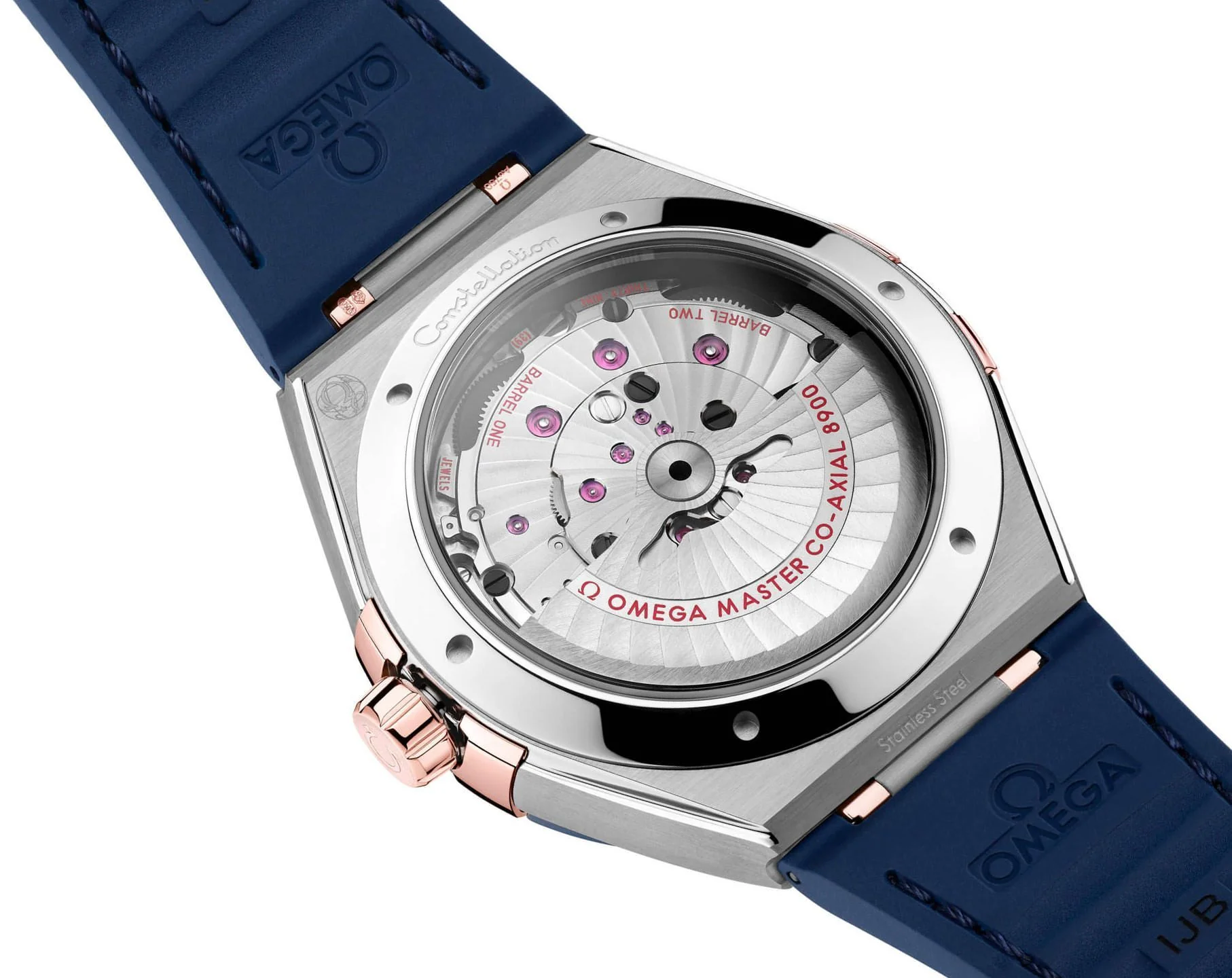 Constellation Co-Axial Master Chronometer Stainless Steel/Sedna Gold | Blue Dial - Image 3