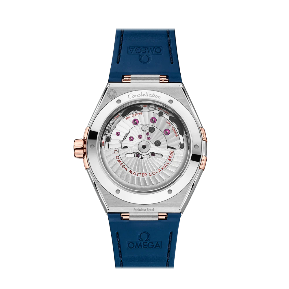 Constellation Co-Axial Master Chronometer Stainless Steel/Sedna Gold | Blue Dial - Image 4