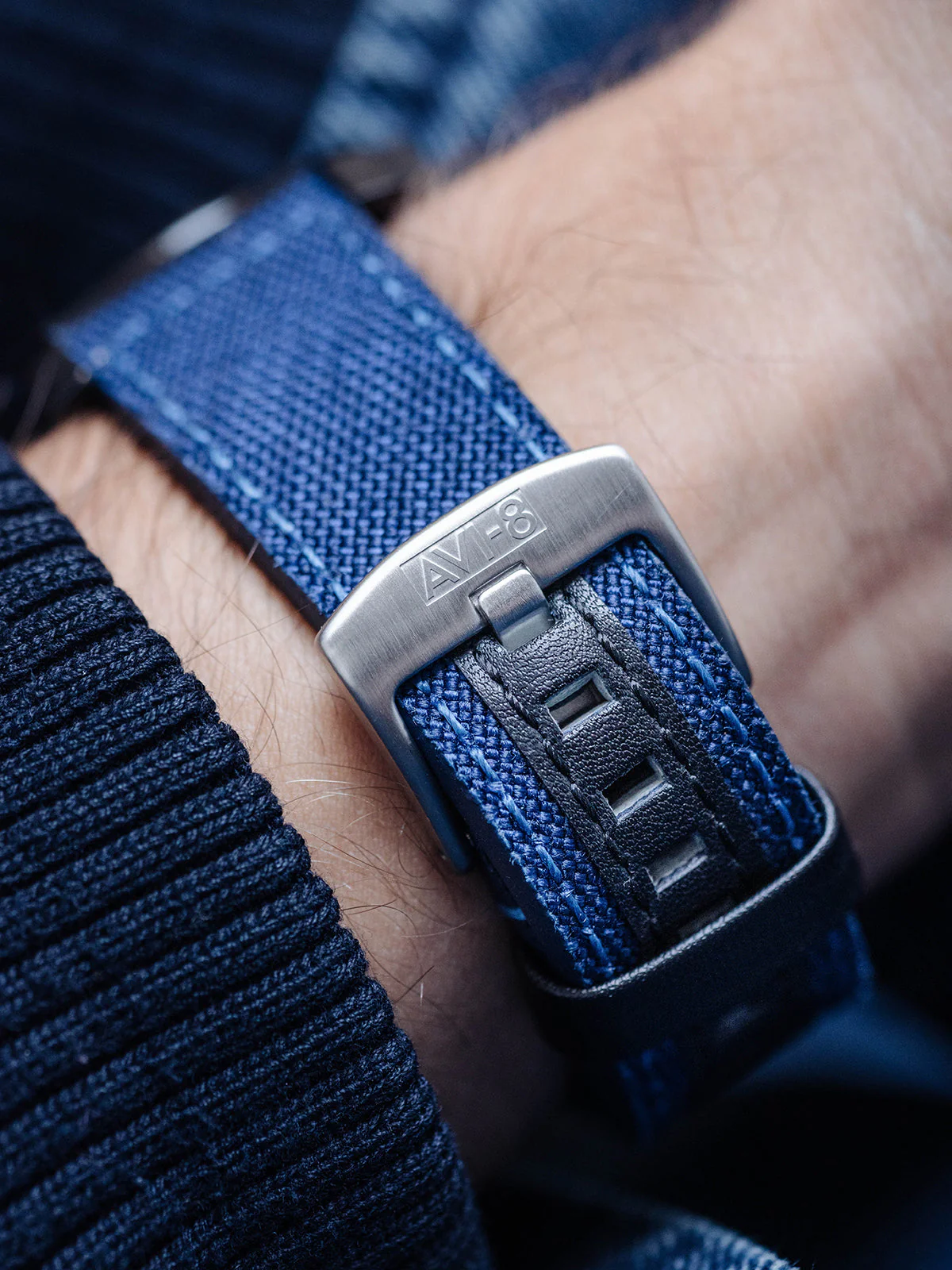 Cordura Straps Blue / Canvas - Image 3
