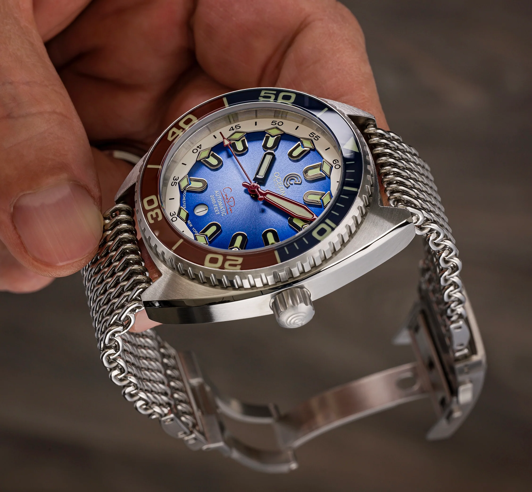 CORE DIVER Red/Blue Refractor Core Diver | Blue Dial - Image 5