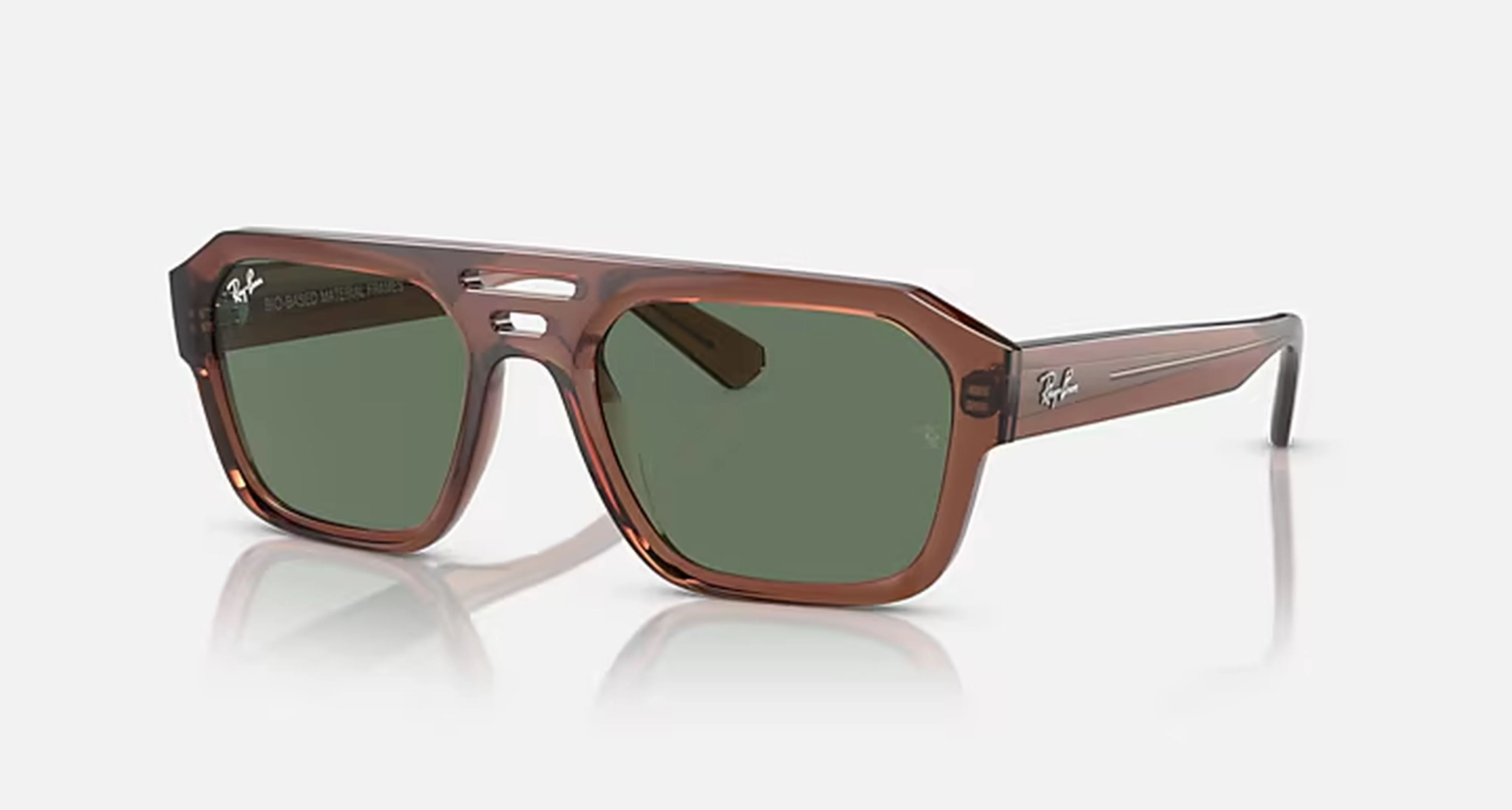 CORRIGAN BIO-BASED UNISEX / TRANSPARENT BROWN - DARK GREEN | Dial