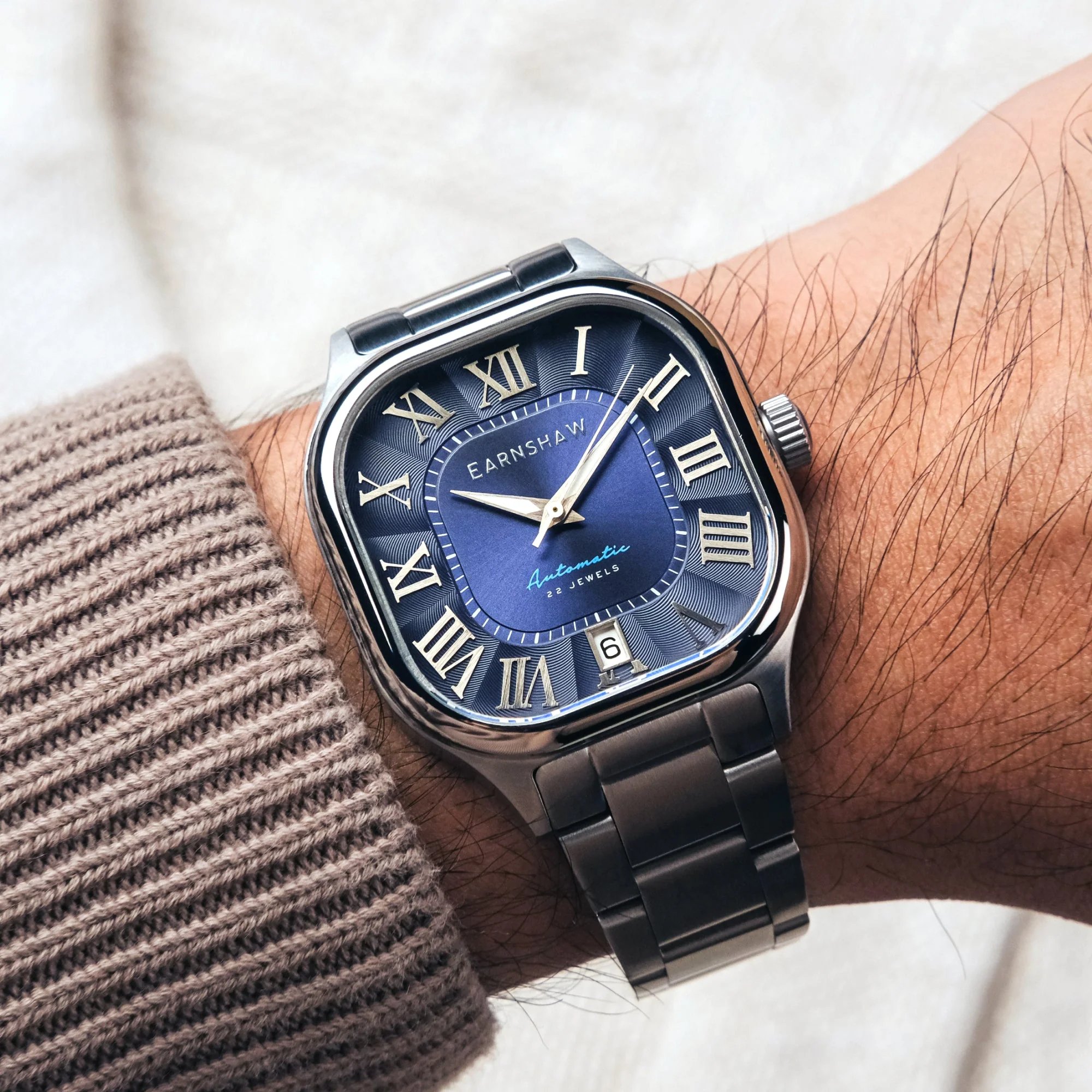 Coussin Automatic Blue / Stainless Steel | Blue Dial - Image 2