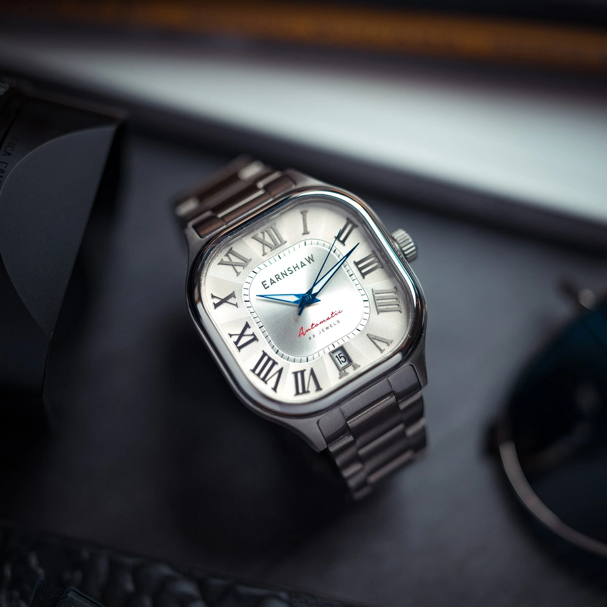 Coussin Automatic Silver / Stainless Steel | Silver Dial - Image 4