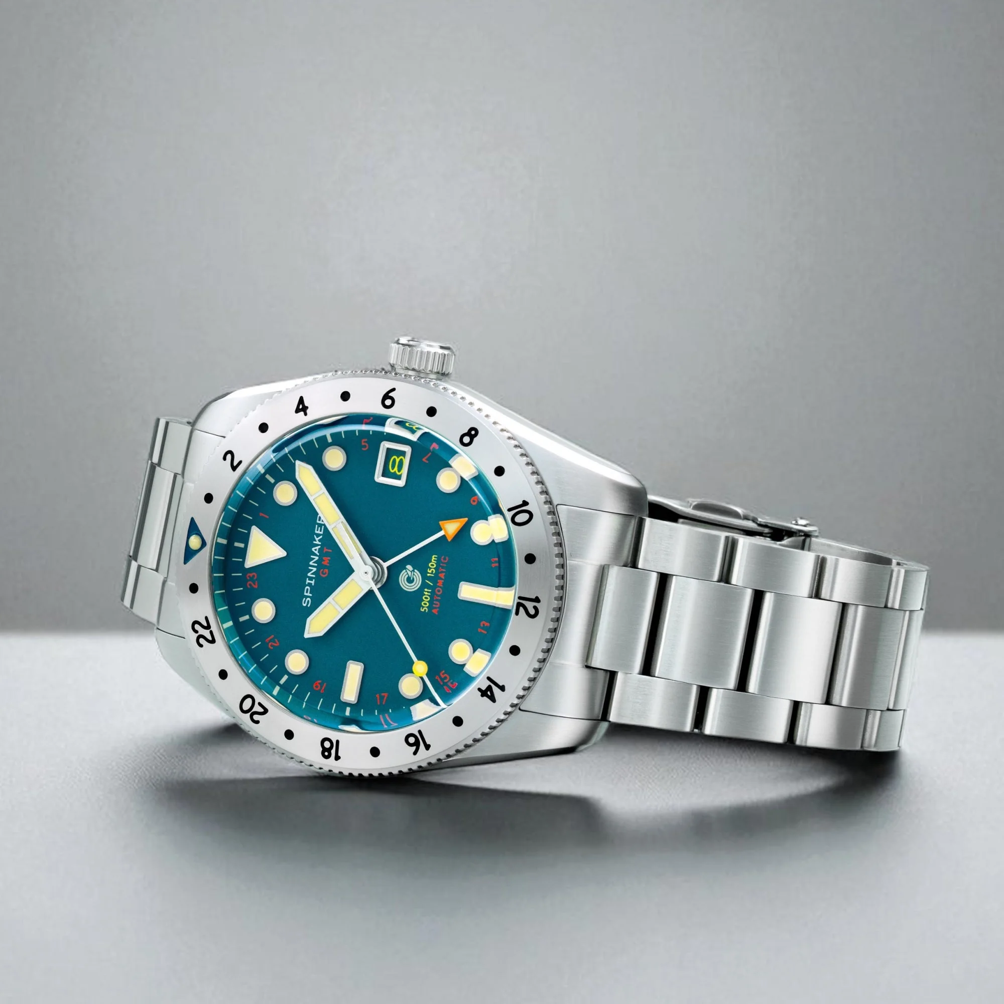 Croft 39 GMT Automatic Blue / Stainless Steel | Blue Dial - Image 4