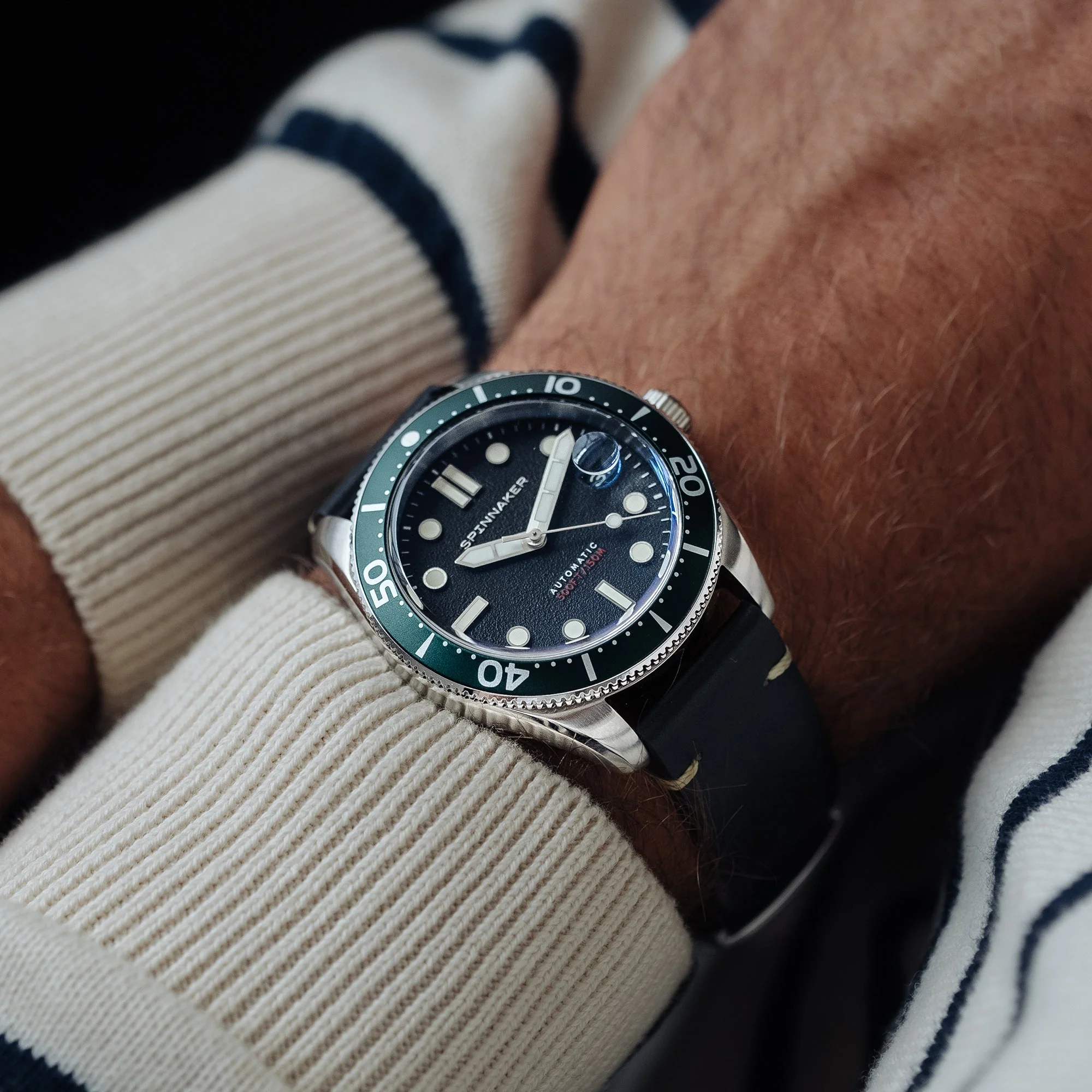 Croft Midsize Black Dial / Leather | Black Dial - Image 5