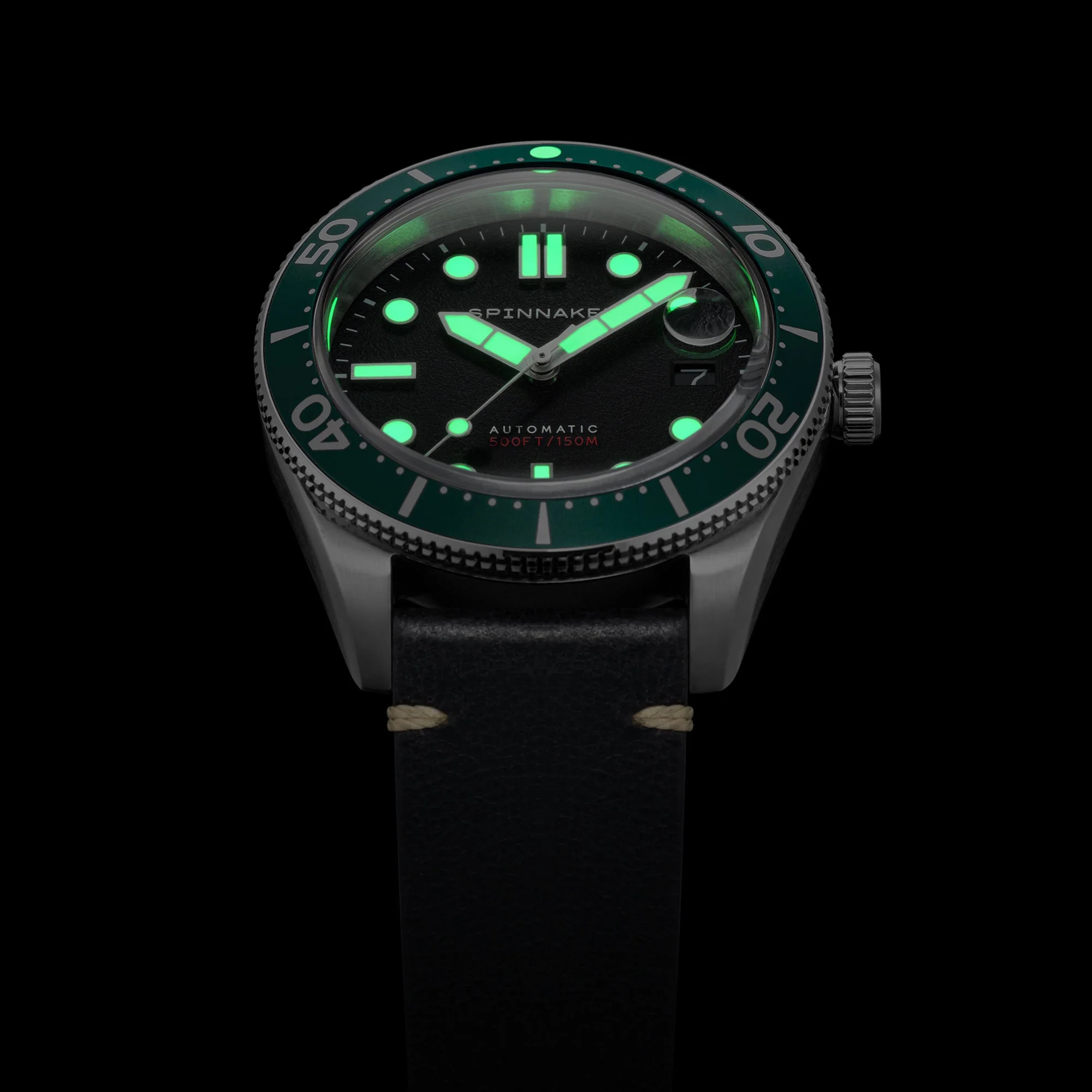Croft Midsize Black Dial / Leather | Black Dial - Image 8