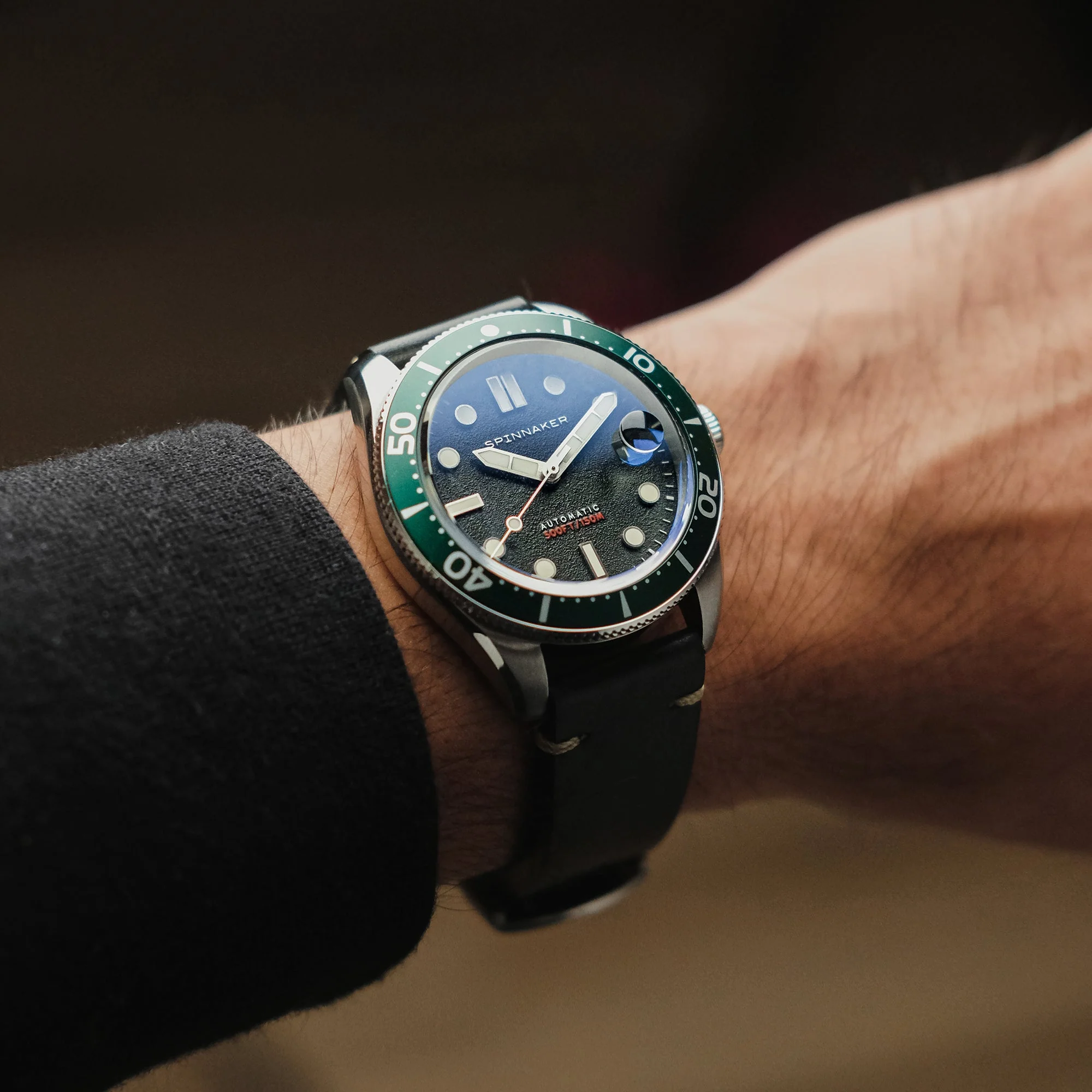 Croft Midsize Black Dial / Leather | Black Dial - Image 9